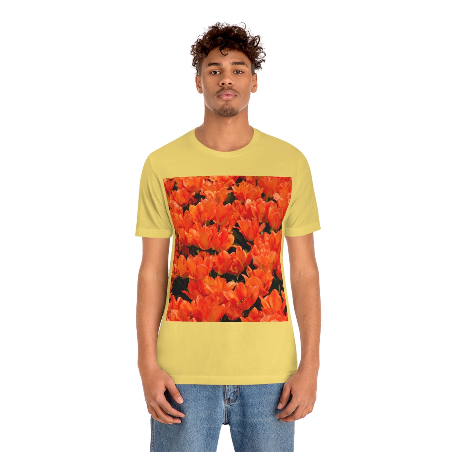 Flowers 03 Unisex Jersey Short Sleeve Tee