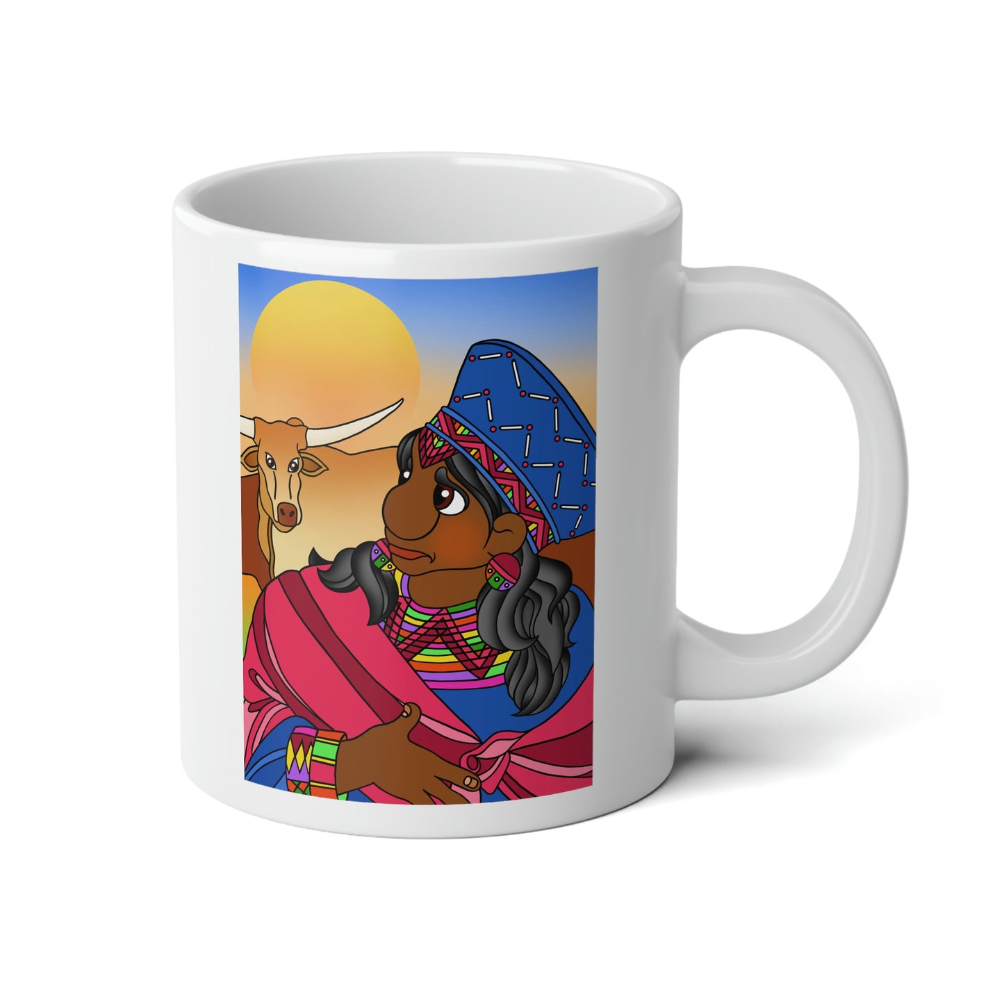 Once Upon Southern Africa Jumbo Mug, 20oz