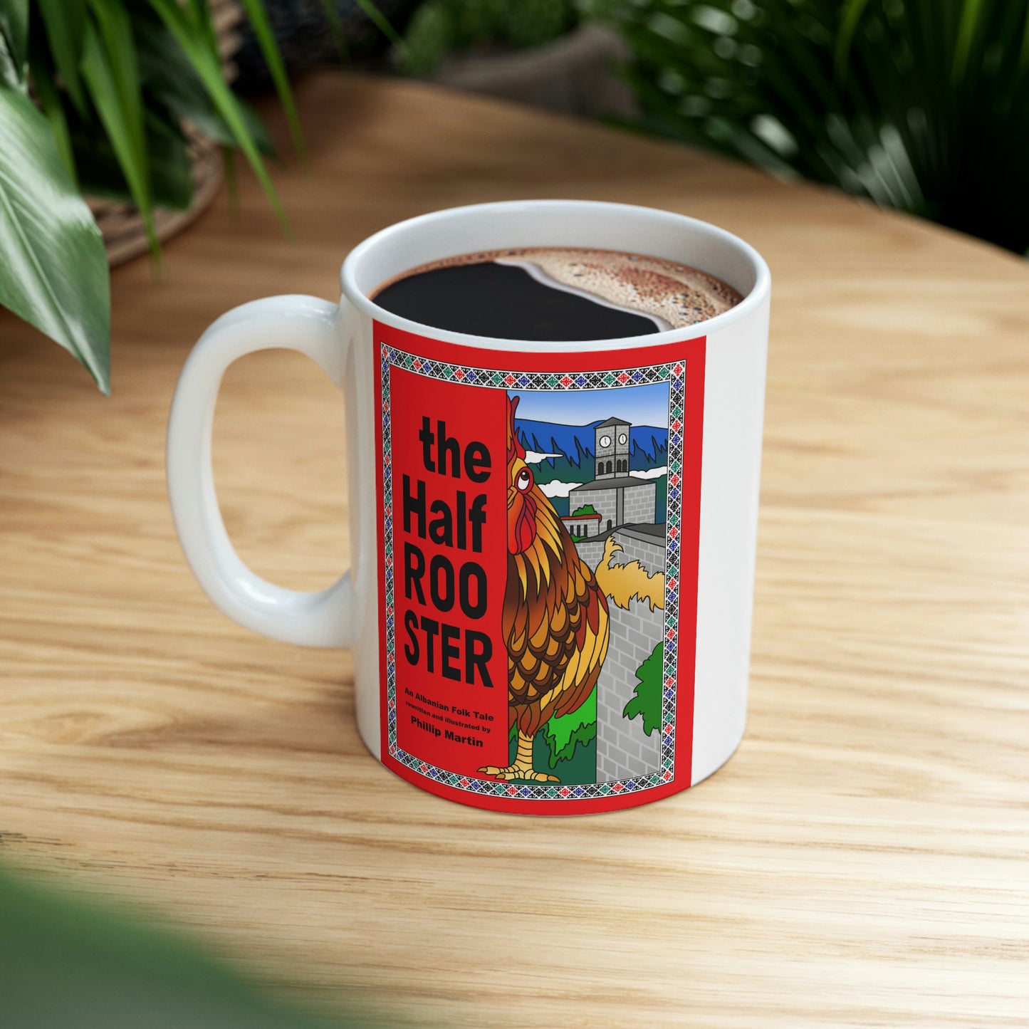 The Half Rooster Ceramic Mug 11oz