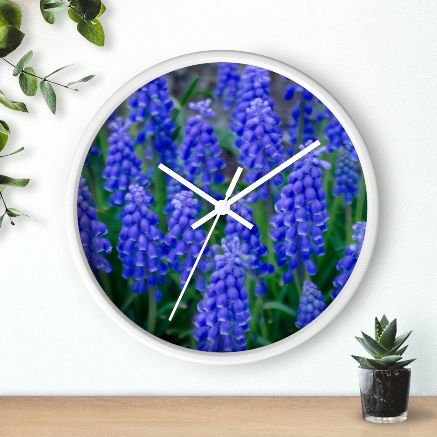 Flowers 11 Wall Clock