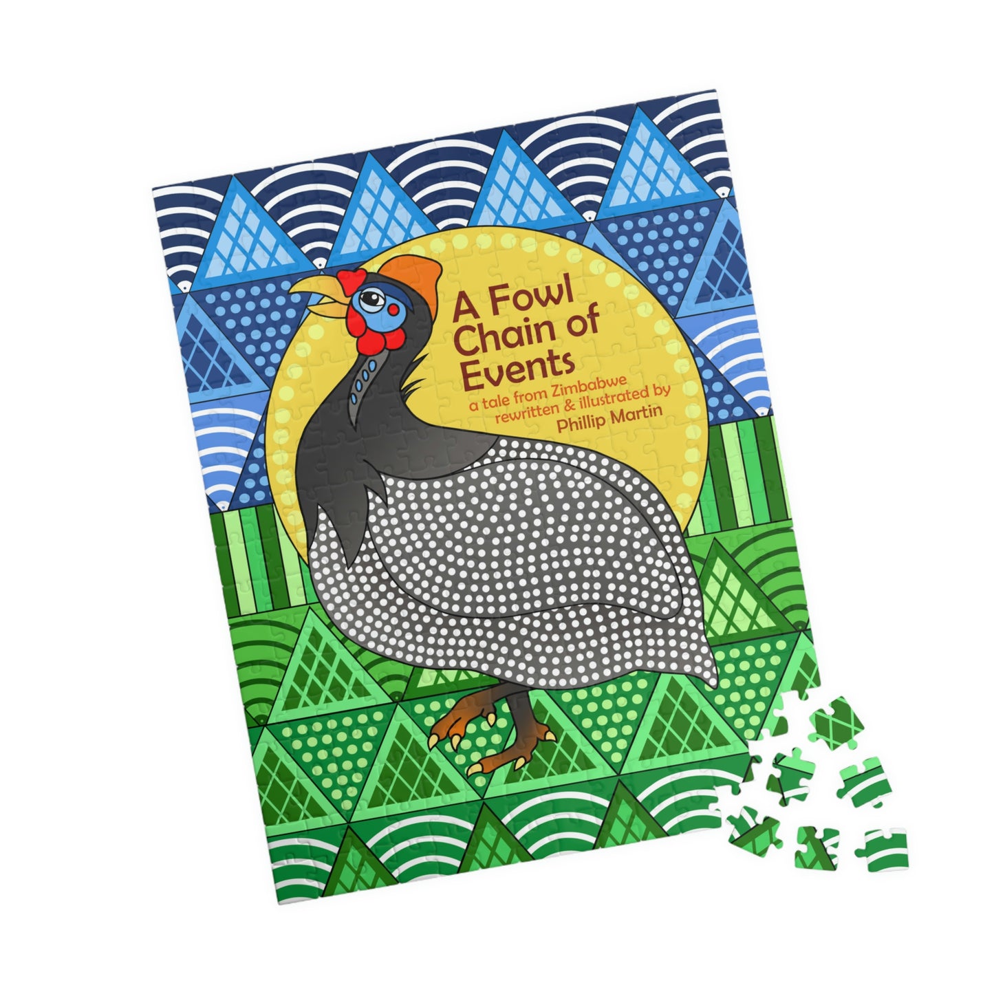 A Fowl Chain of Events Puzzle (110, 252, 500, 1014-piece)