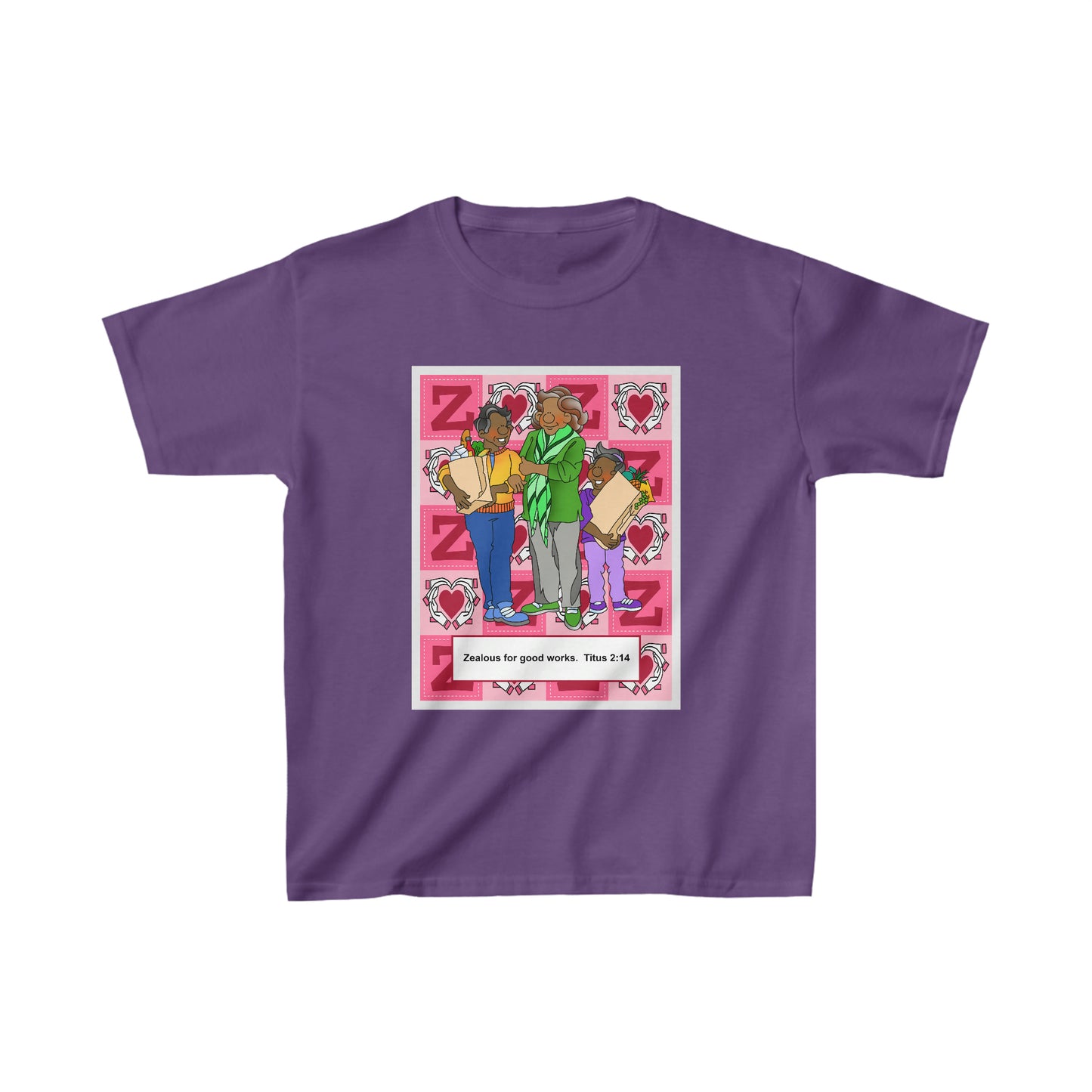 The Bible as Simple as ABC Z Kids Heavy Cotton™ Tee