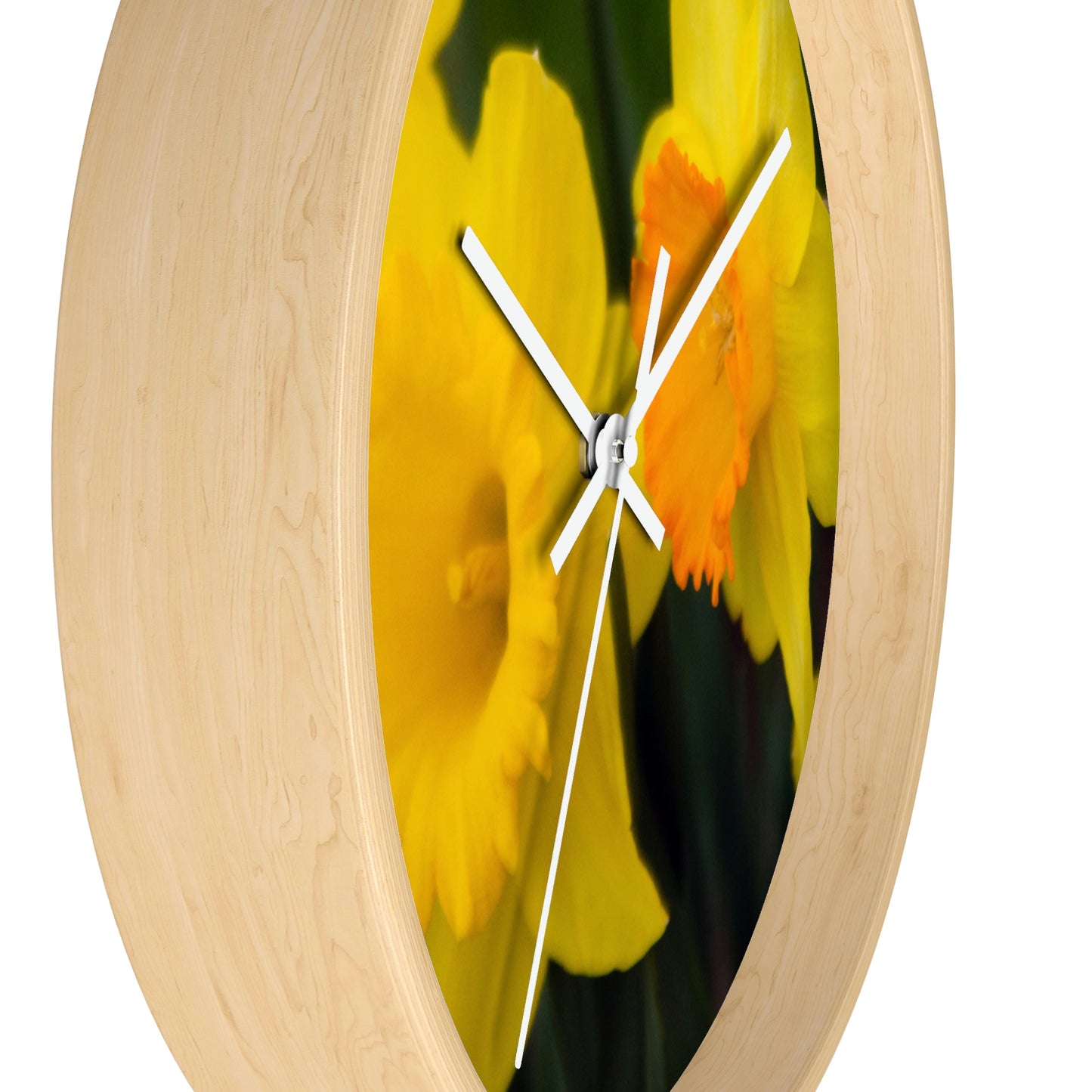 Flowers 10 Wall Clock