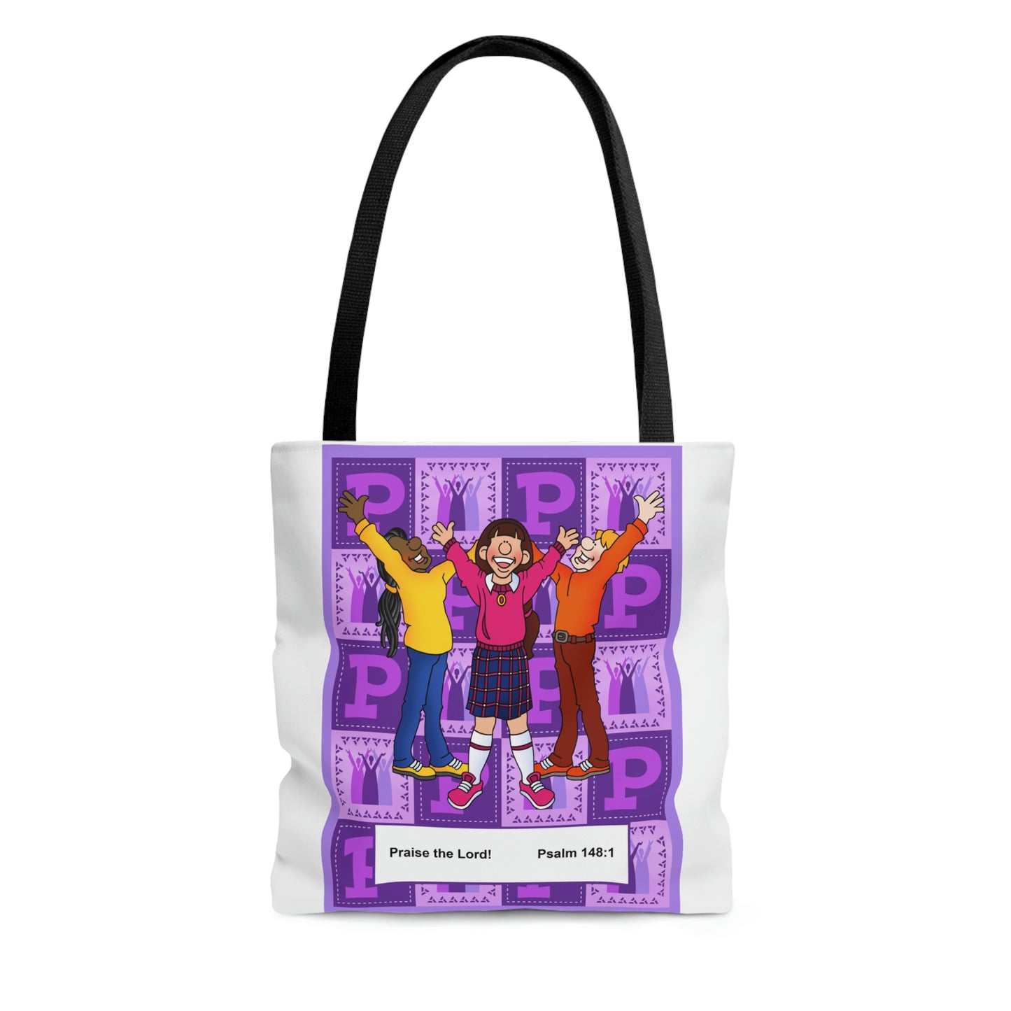 The Bible as Simple as ABC P AOP Tote Bag