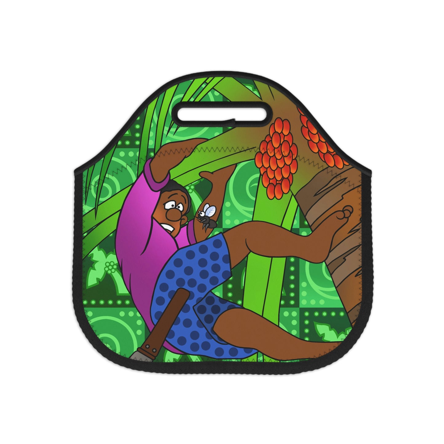 A Fowl Chain of Events! Neoprene Lunch Bag