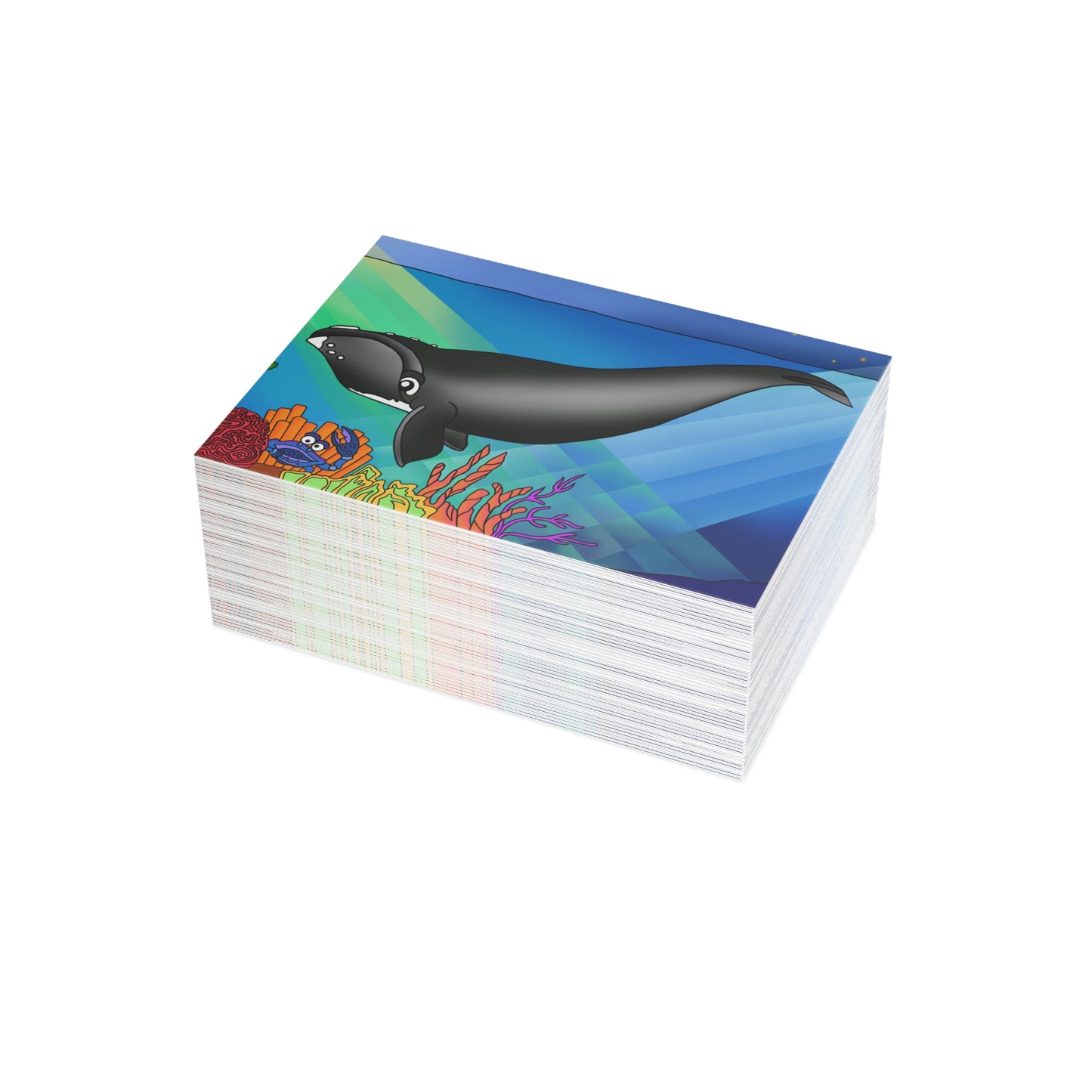 Gray Whale Greeting Card Bundles (envelopes not included)