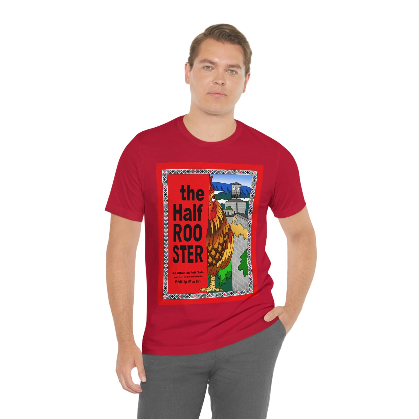 The Half Rooster Unisex Jersey Short Sleeve Tee