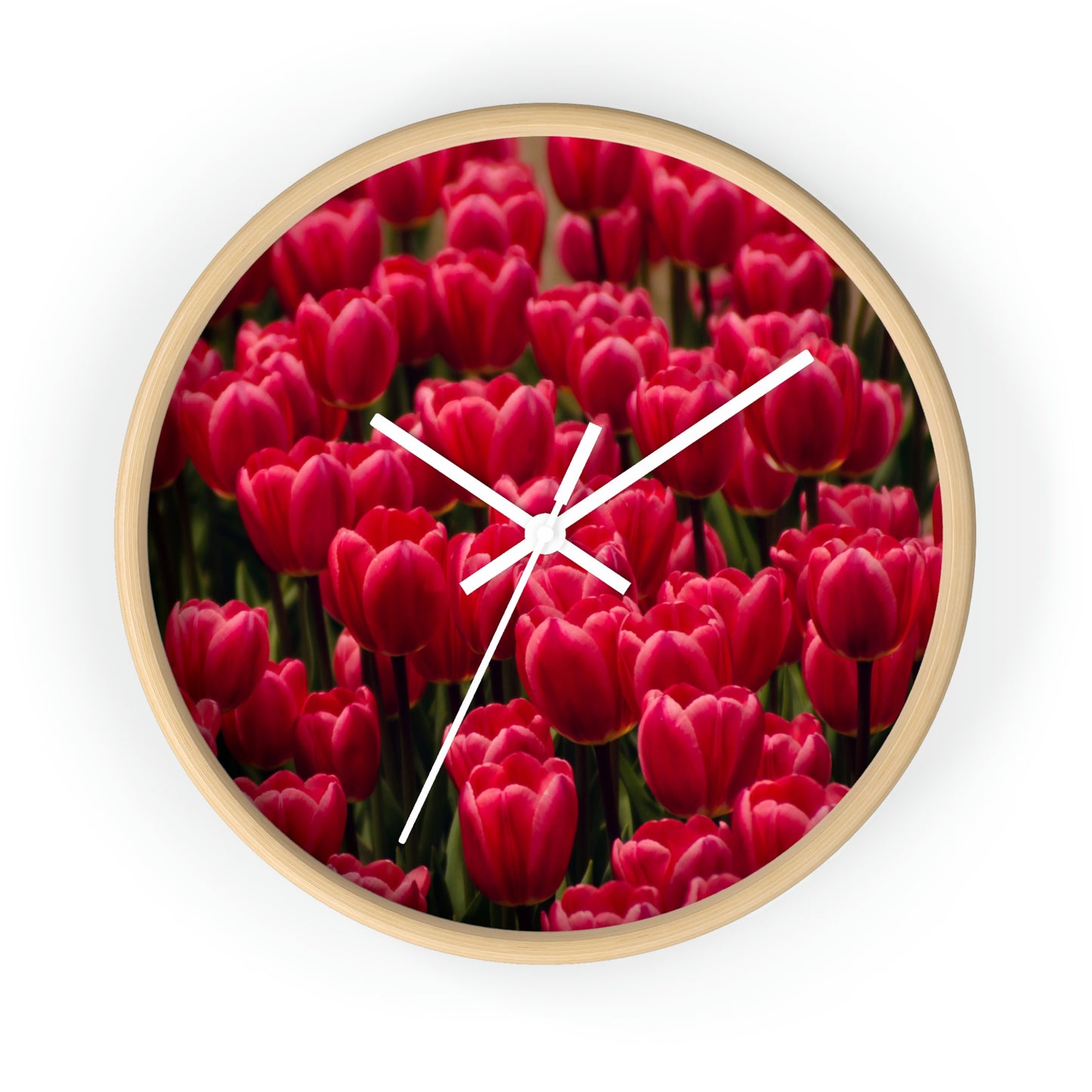 Flowers 15 Wall Clock
