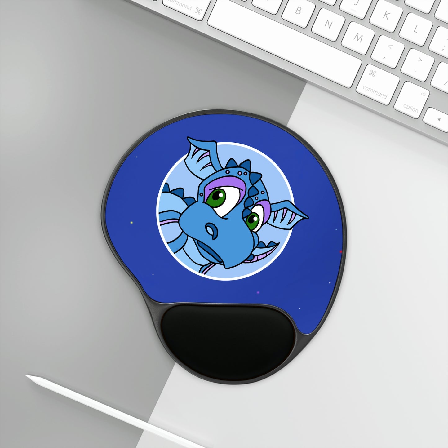 Triple Gratitude with Assorted Monsters! Mouse Pad With Wrist Rest