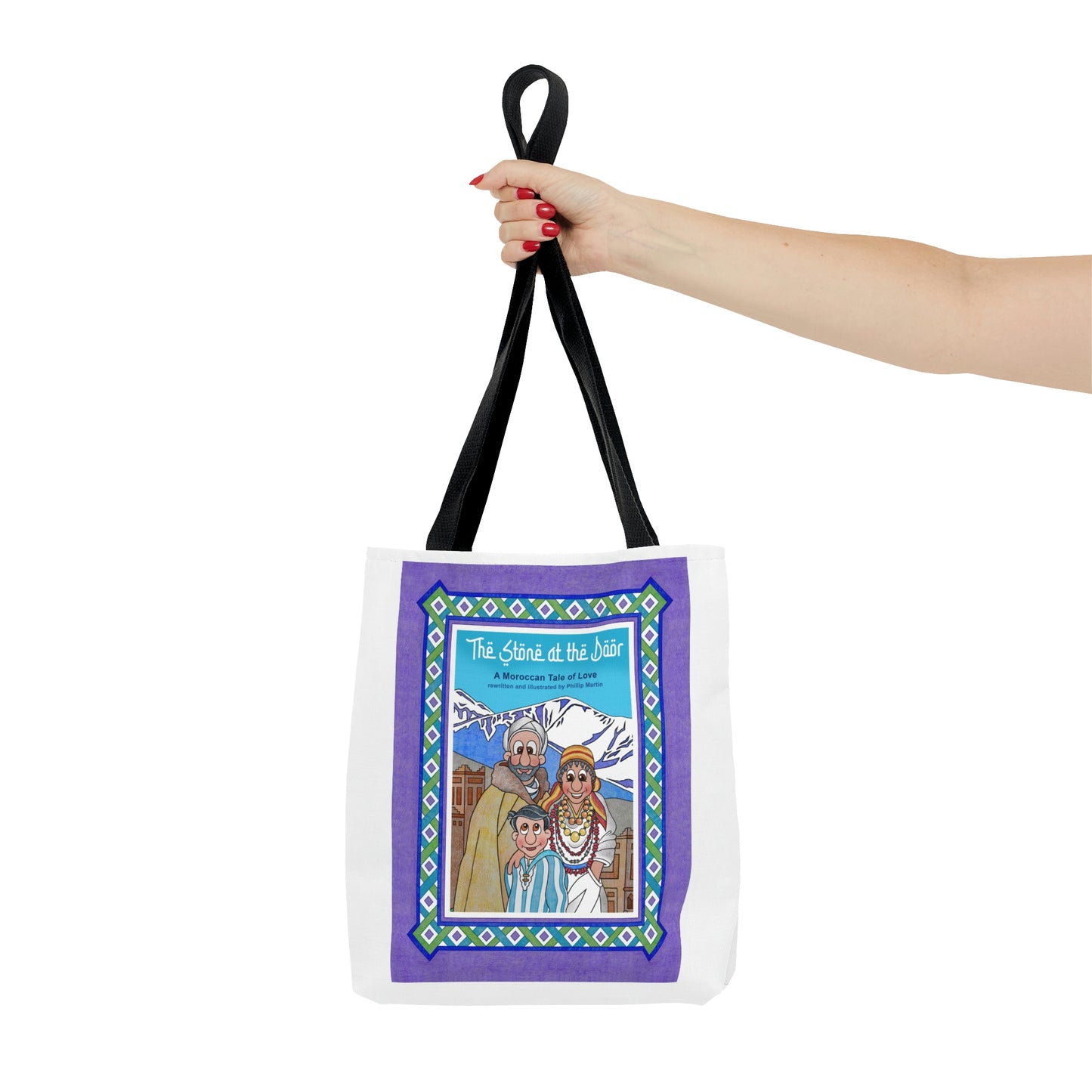 The Stone at the Door AOP Tote Bag