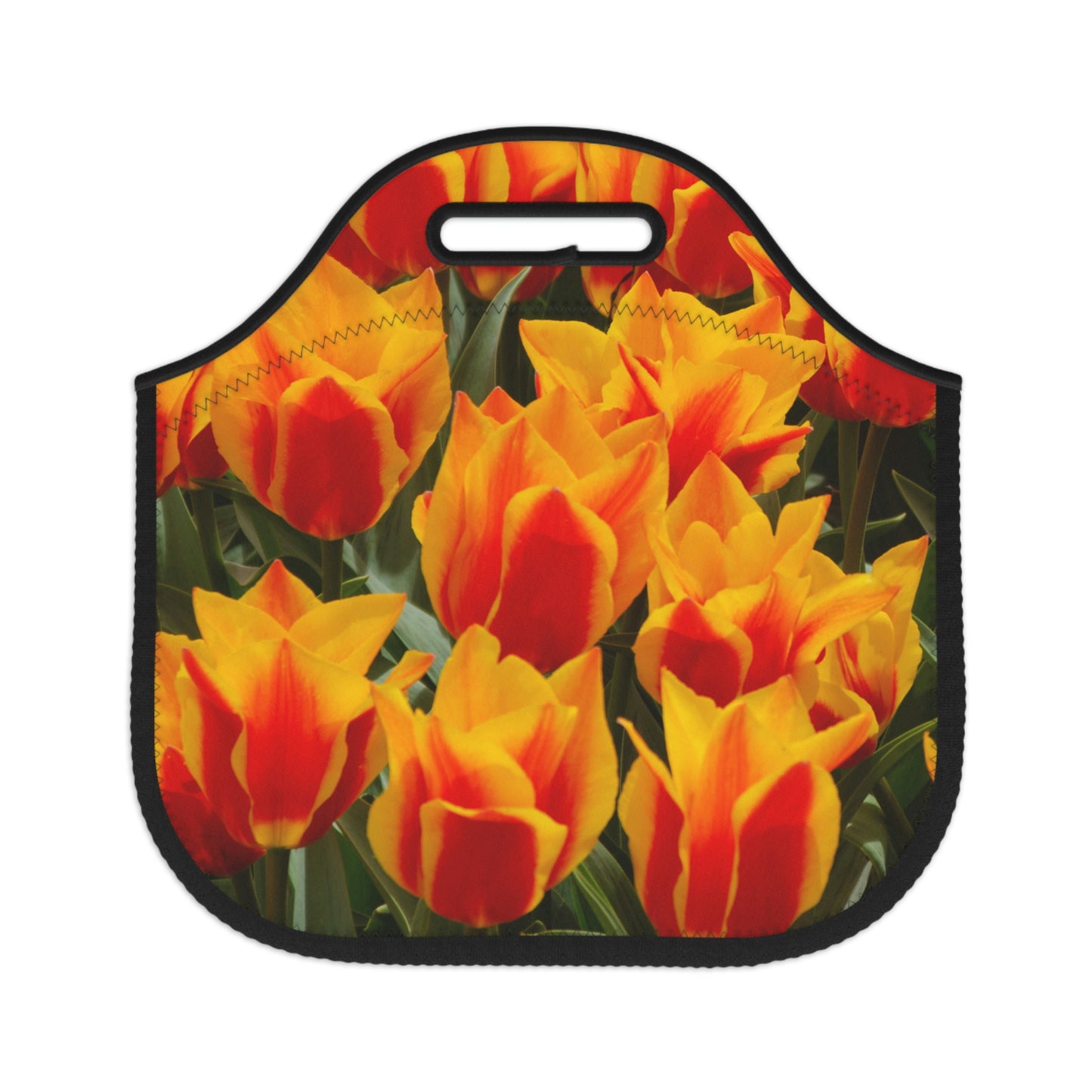 Flowers 18 Neoprene Lunch Bag