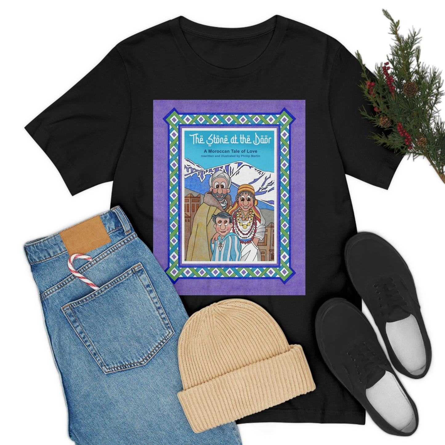 The Stone at the Door Unisex Jersey Short Sleeve Tee