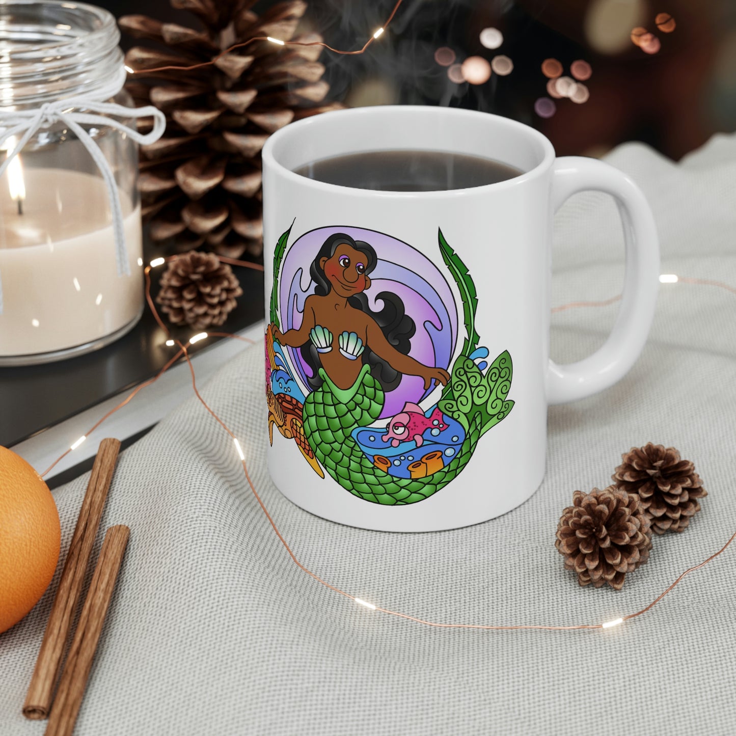Mermaid!!! Ceramic Mug 11oz