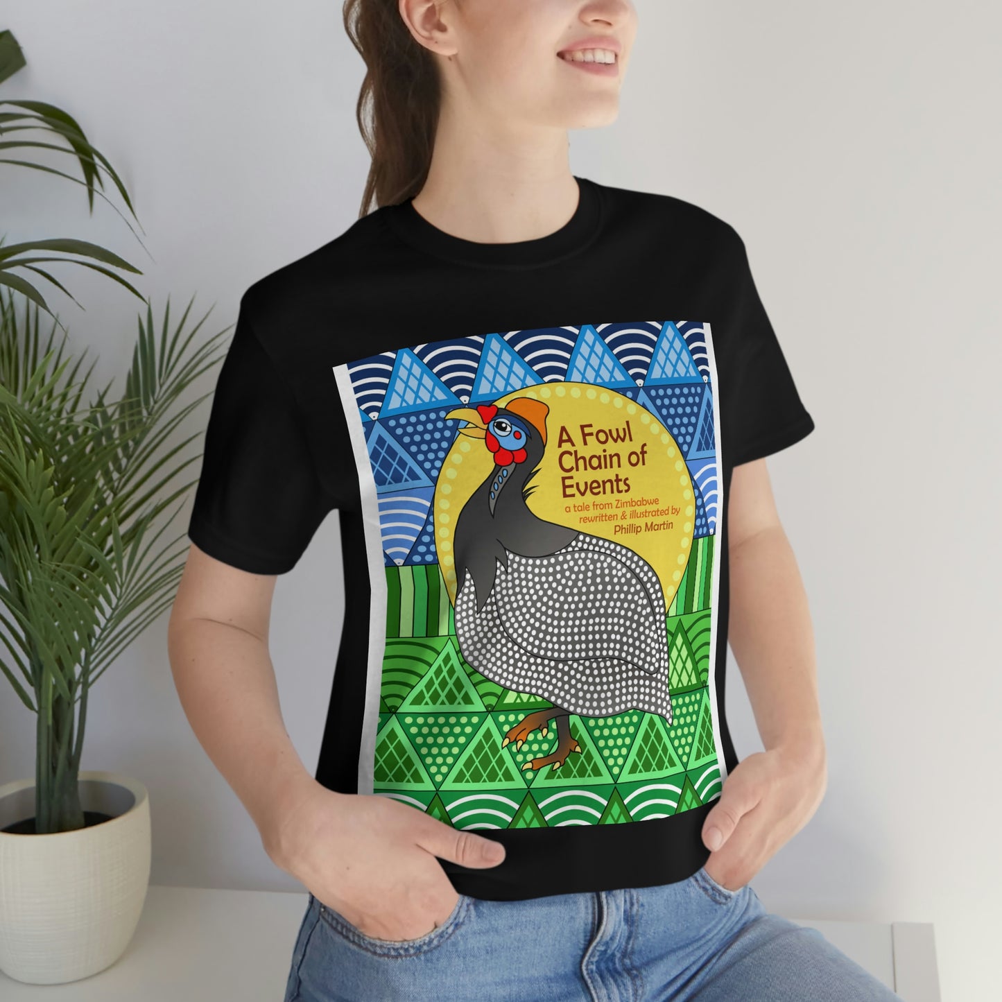 A Fowl Chain of Events Unisex Jersey Short Sleeve Tee