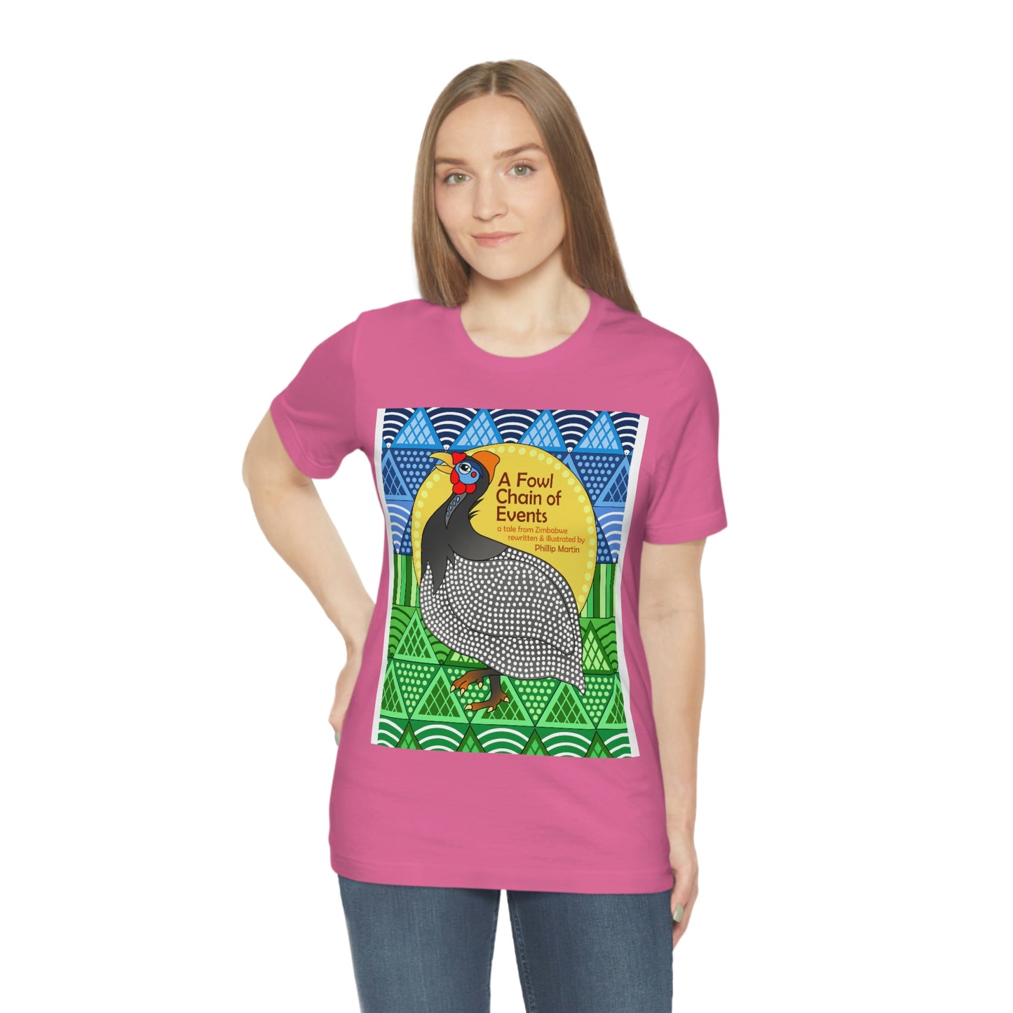 A Fowl Chain of Events Unisex Jersey Short Sleeve Tee