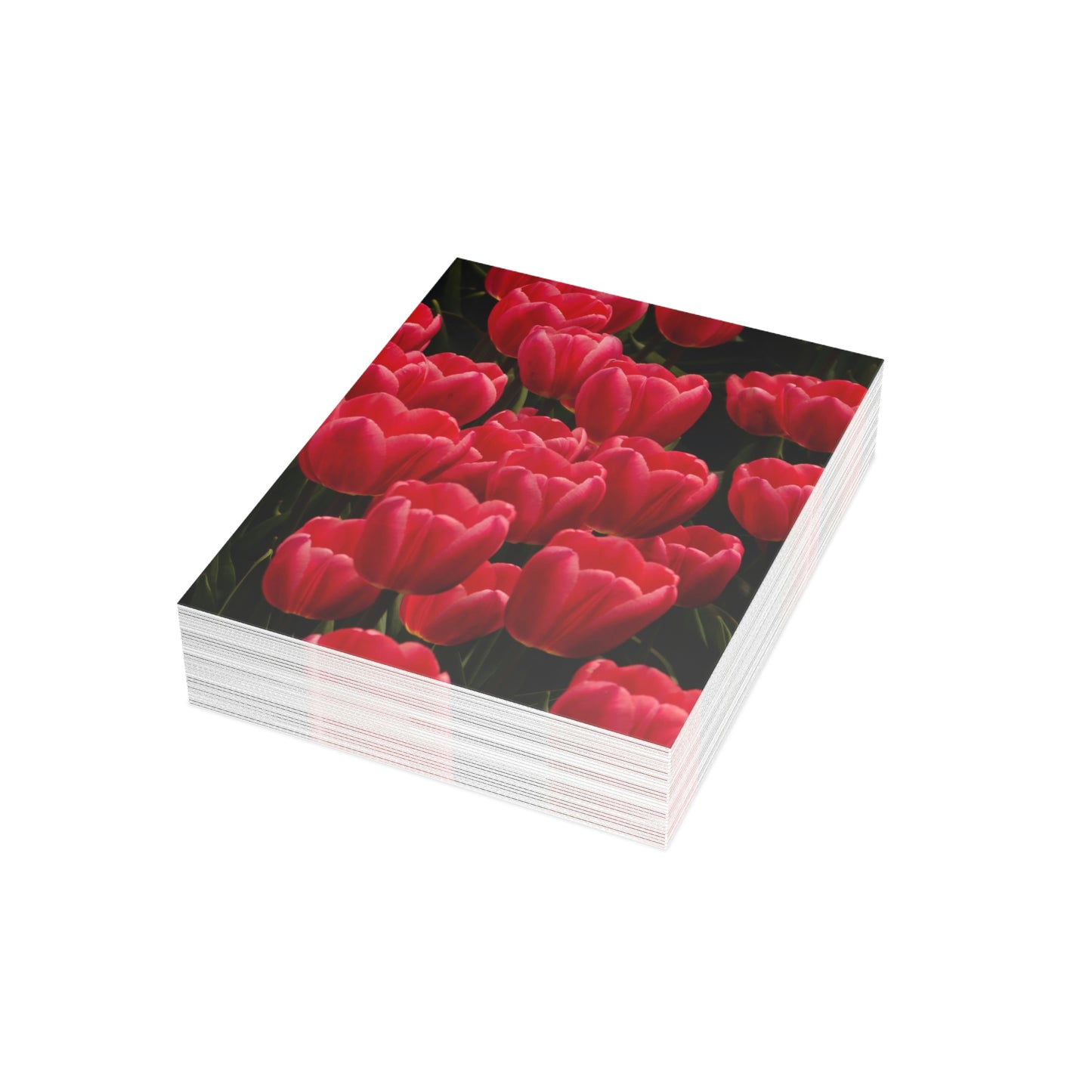 Flowers 24 Greeting Cards (1, 10, 30, and 50pcs)
