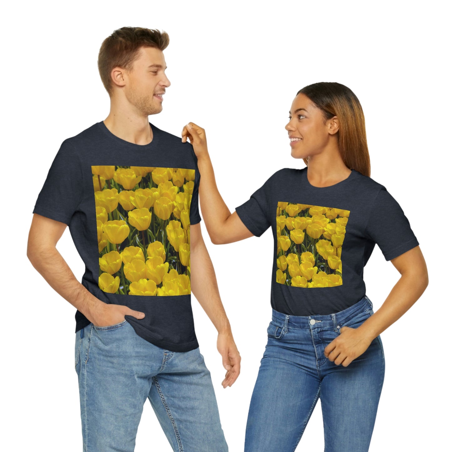 Flowers 23 Unisex Jersey Short Sleeve Tee