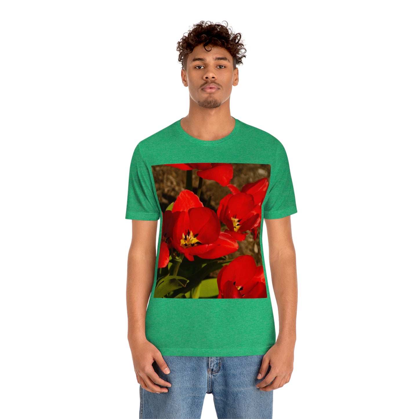 Flowers 05 Unisex Jersey Short Sleeve Tee