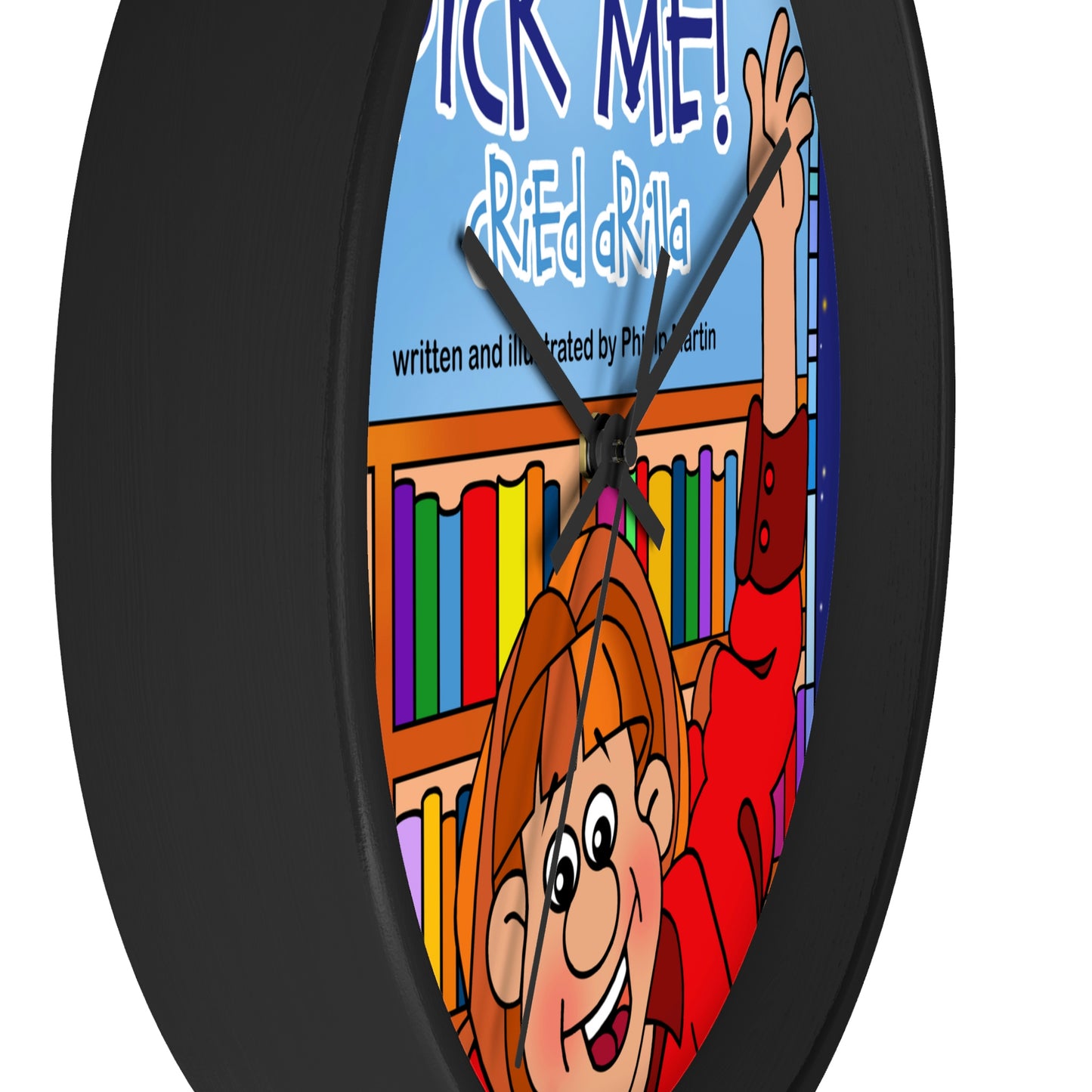 Pick Me Cried Arilla! Wall clock