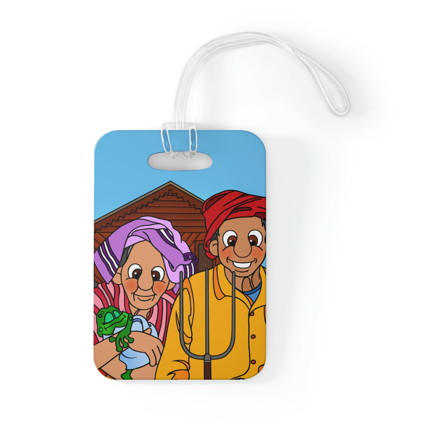 The Frog Princess Bag Tag