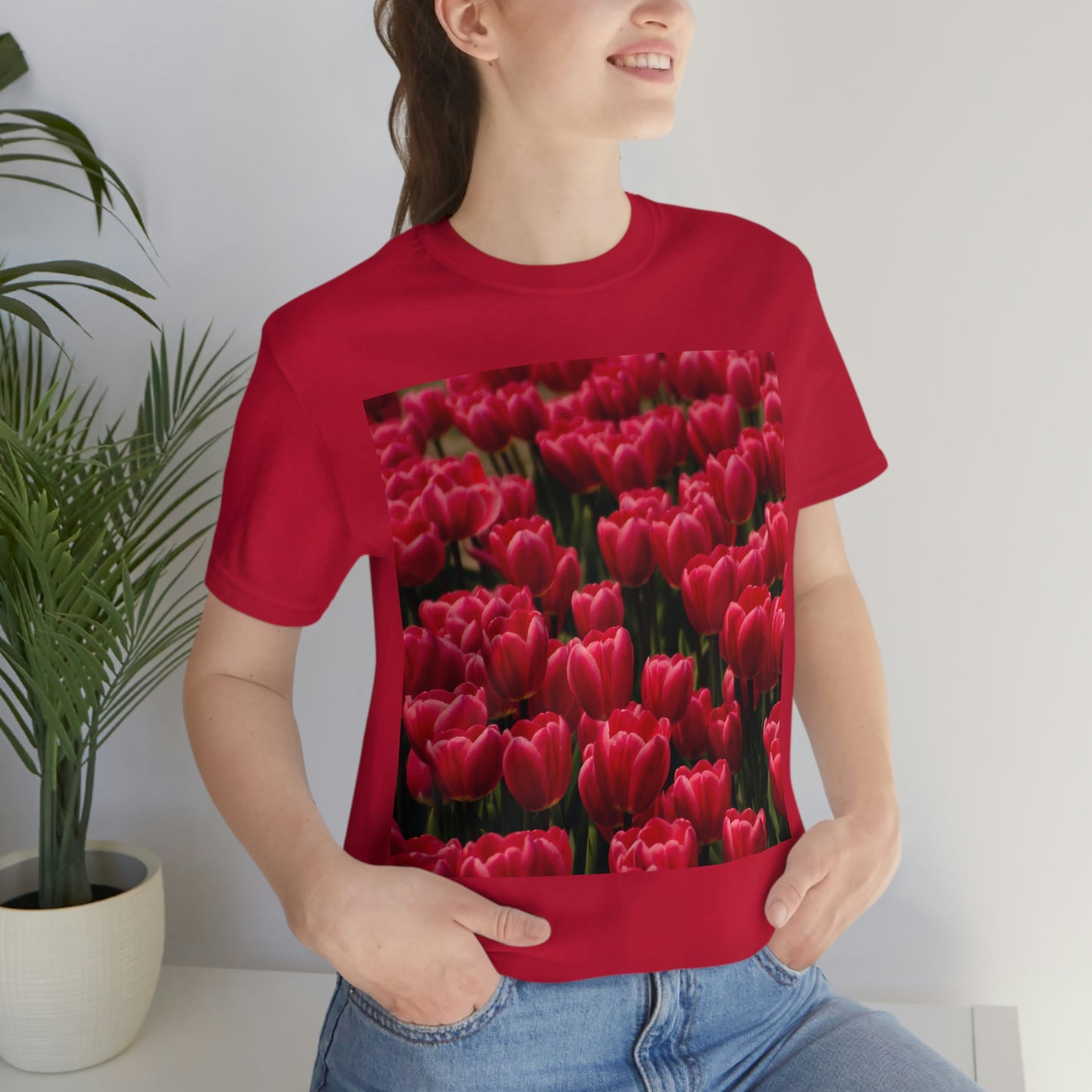 Flowers 15 Unisex Jersey Short Sleeve Tee