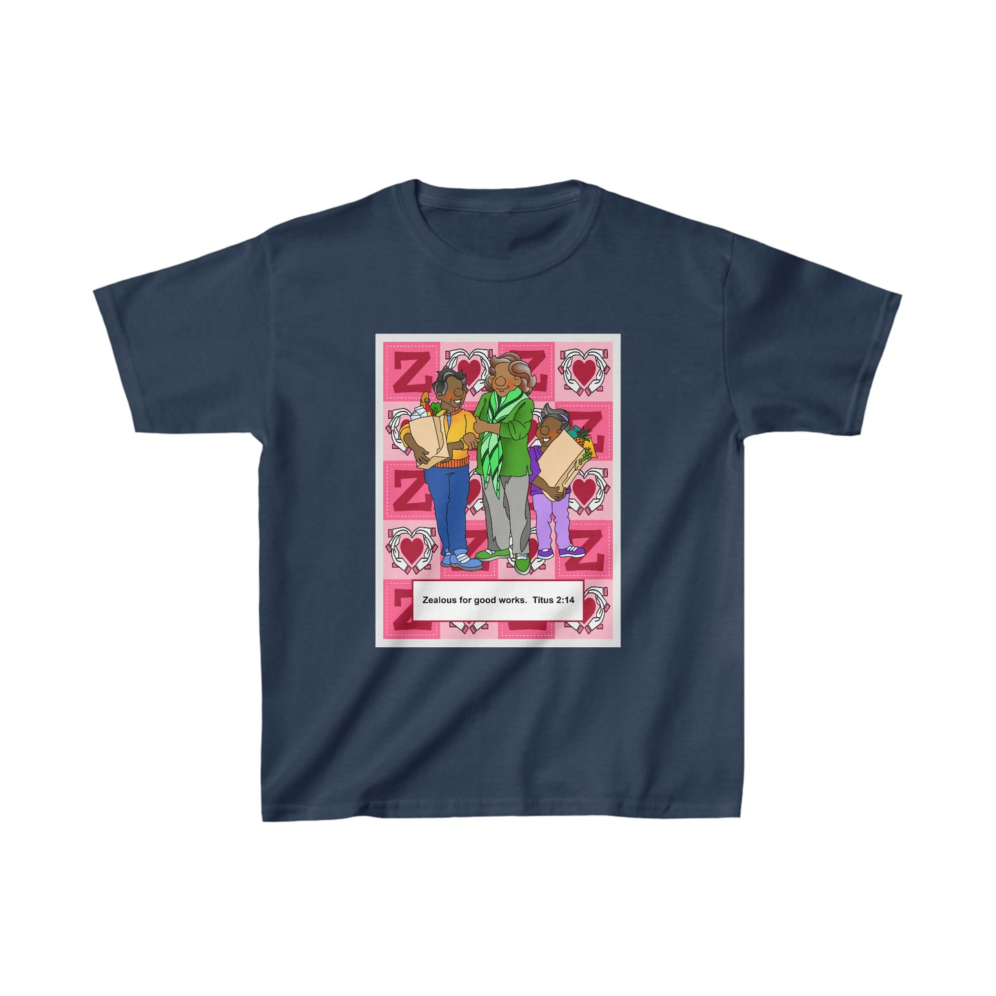 The Bible as Simple as ABC Z Kids Heavy Cotton™ Tee