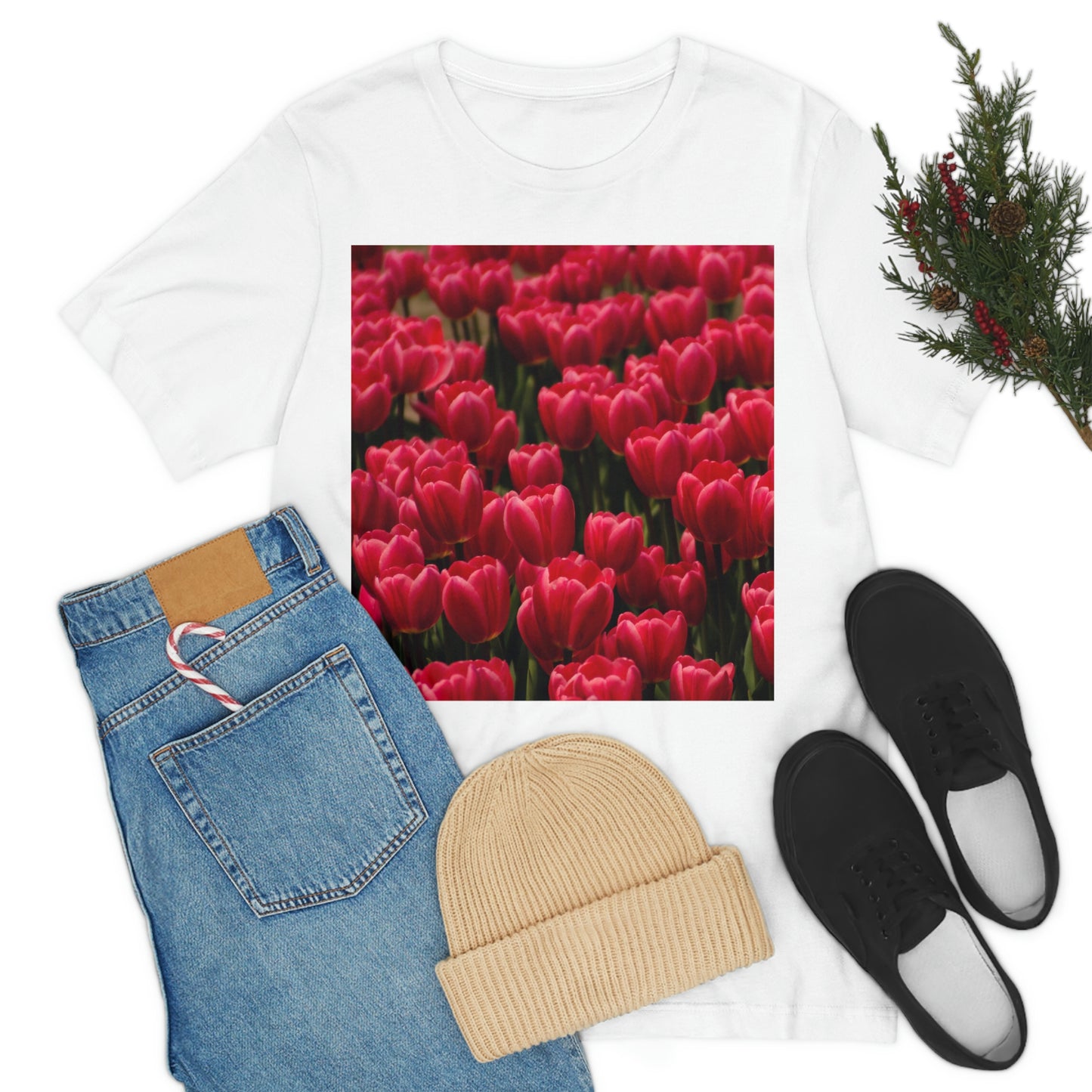 Flowers 15 Unisex Jersey Short Sleeve Tee