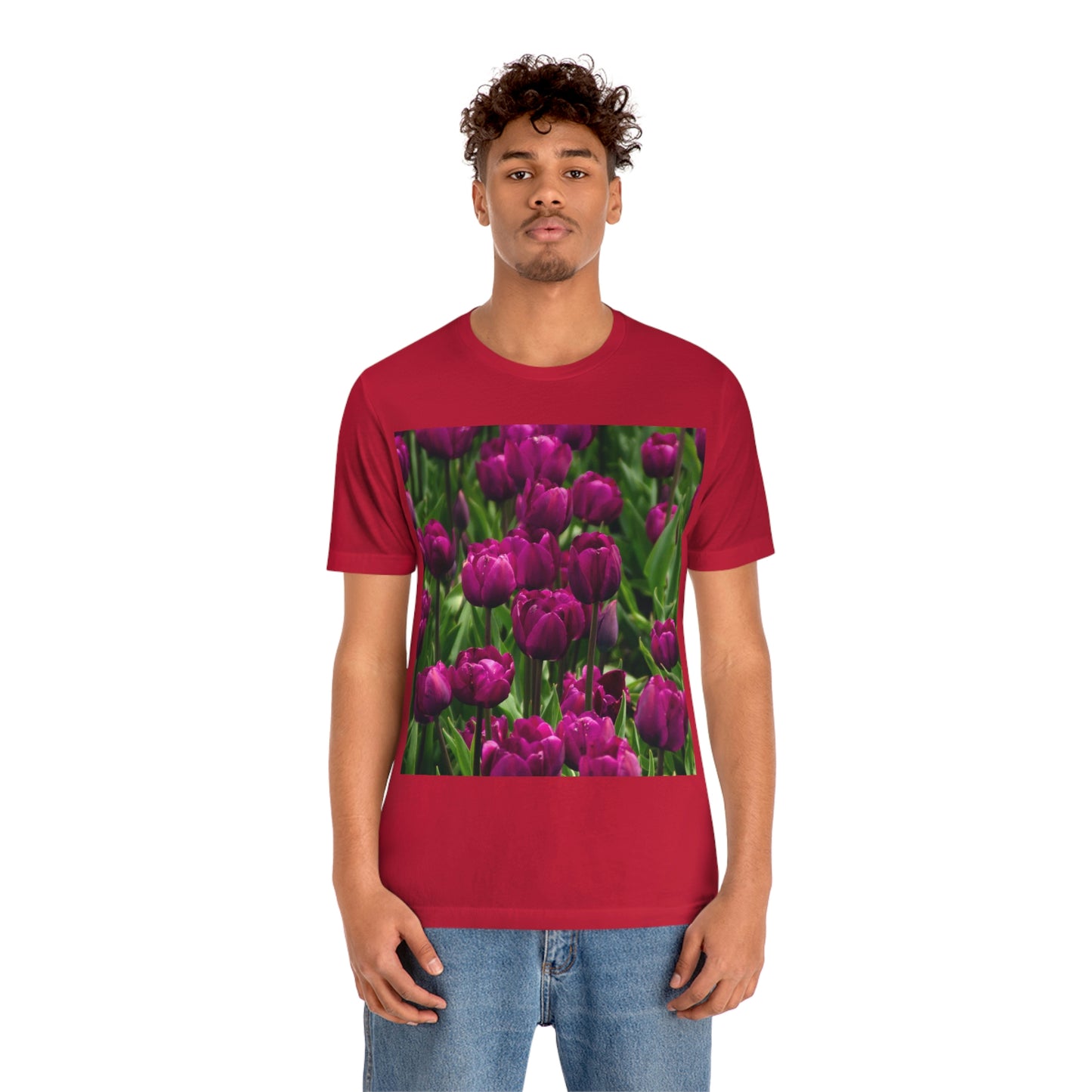 Flowers 20 Unisex Jersey Short Sleeve Tee