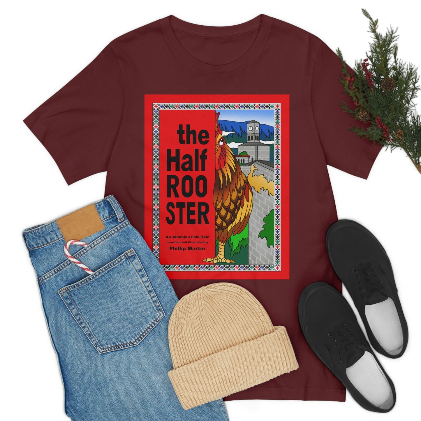 The Half Rooster Unisex Jersey Short Sleeve Tee