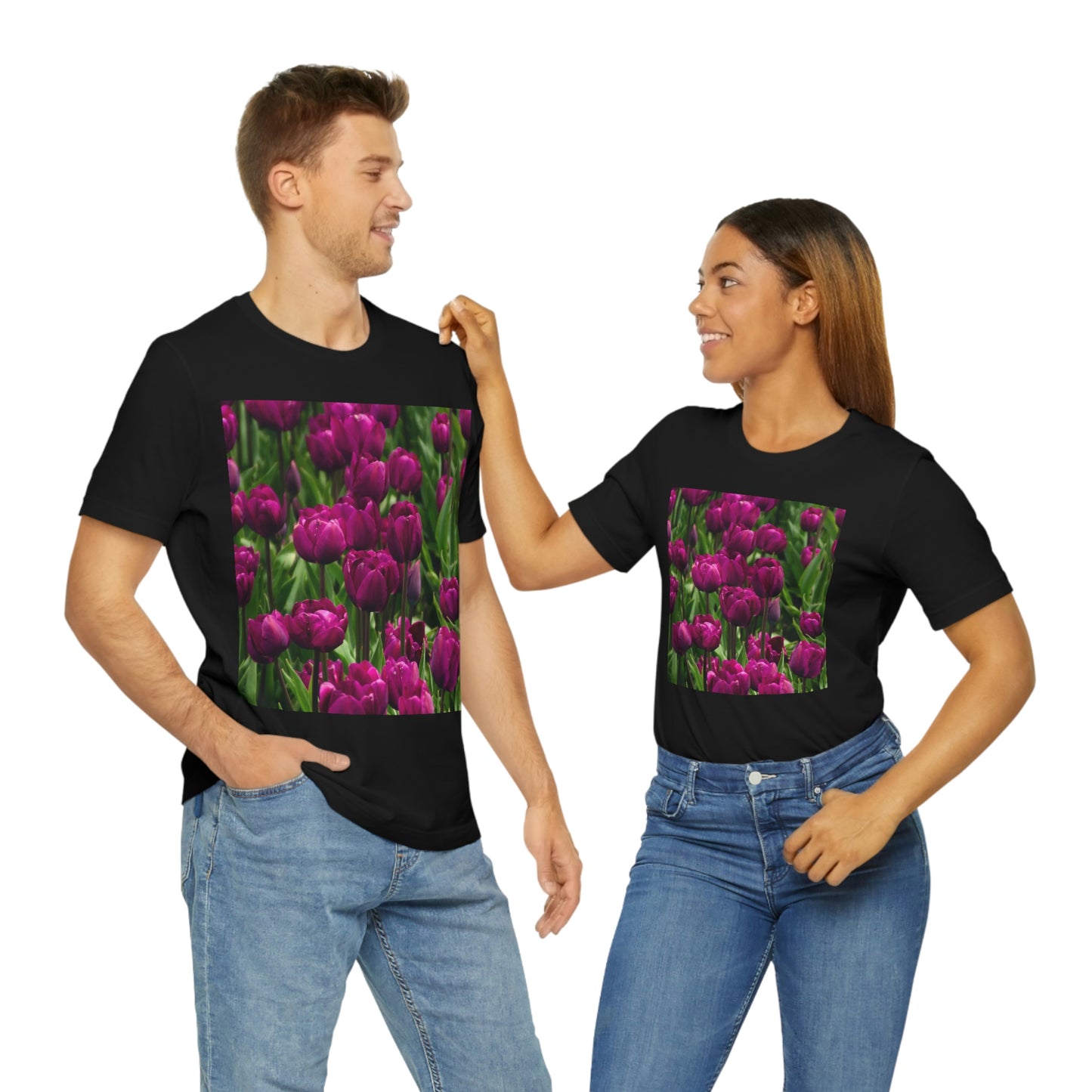 Flowers 20 Unisex Jersey Short Sleeve Tee