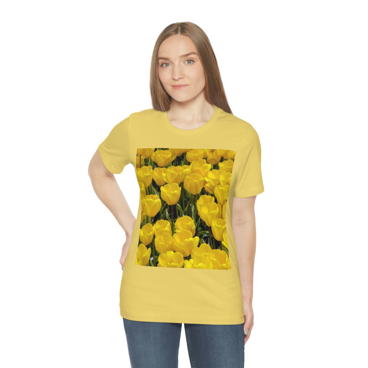 Flowers 23 Unisex Jersey Short Sleeve Tee