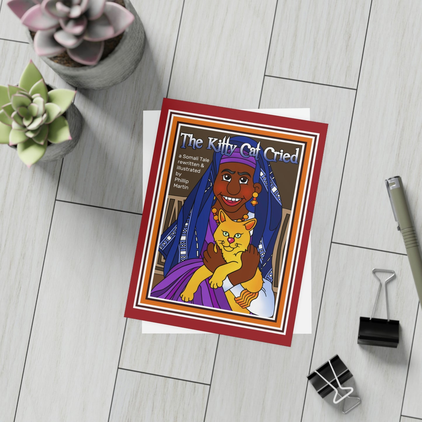 The Kitty Cat Cried Greeting Card Bundles (envelopes not included)