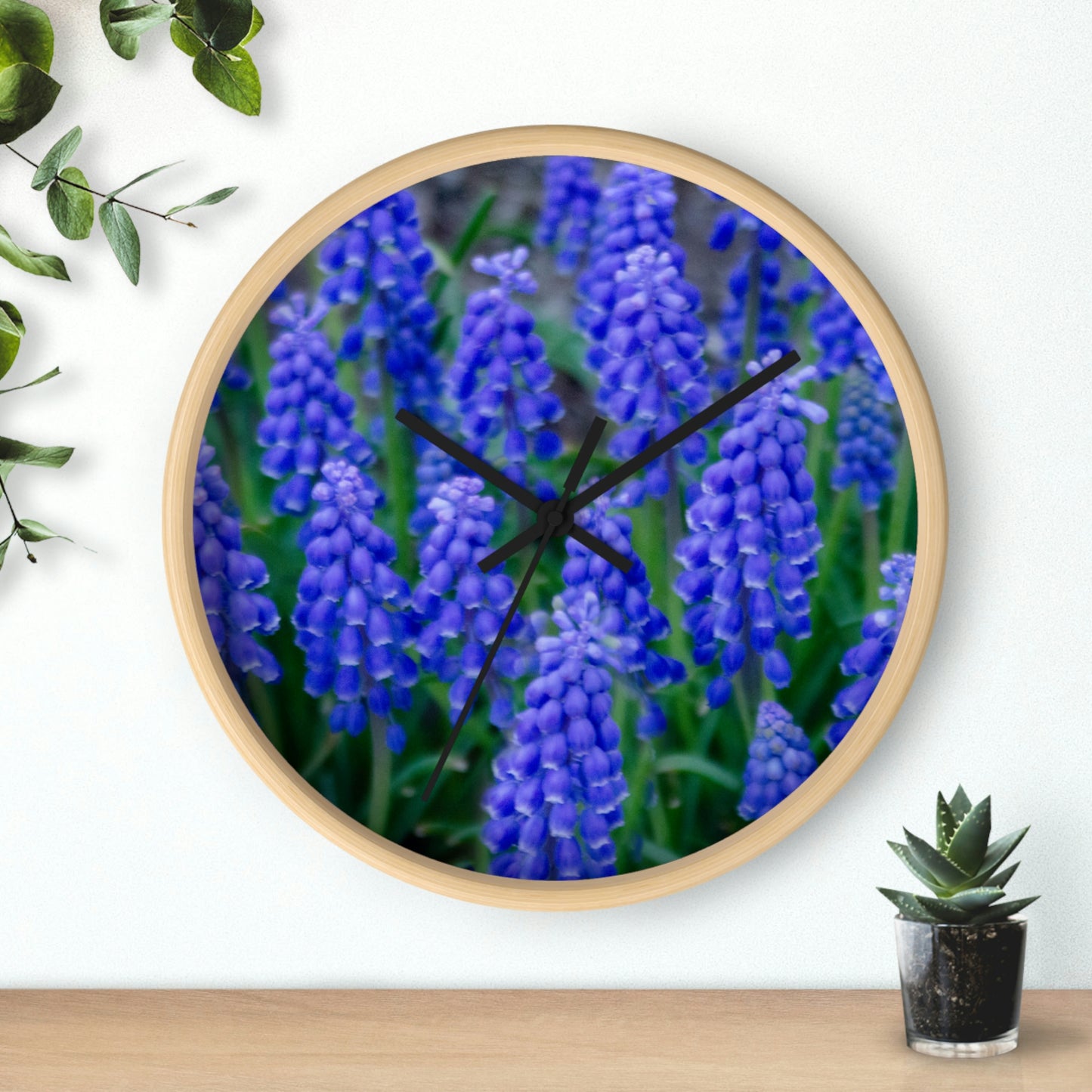 Flowers 11 Wall Clock