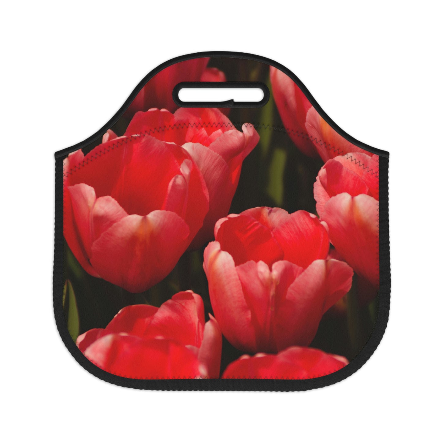 Flowers 09 Neoprene Lunch Bag