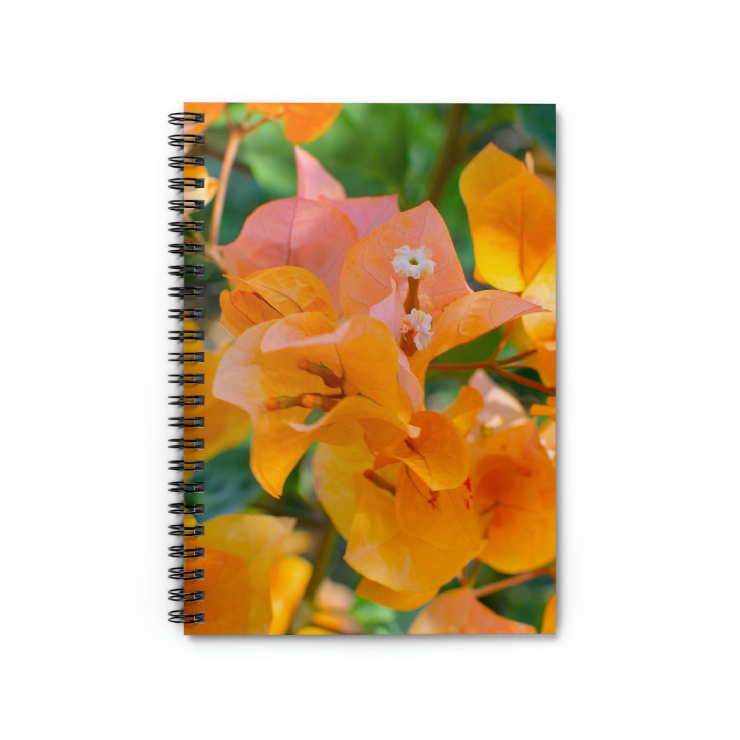 Flowers 29 Spiral Notebook - Ruled Line