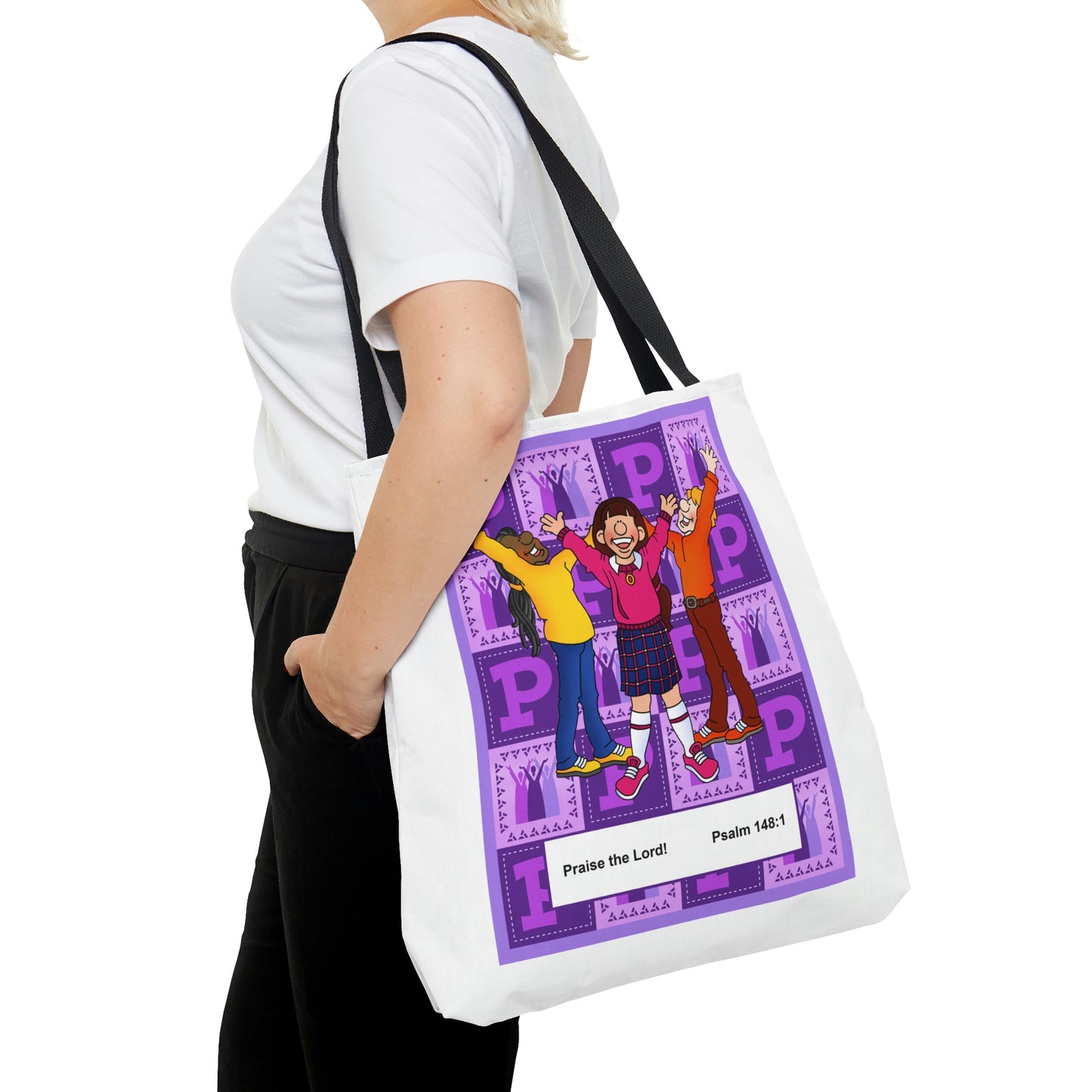 The Bible as Simple as ABC P AOP Tote Bag