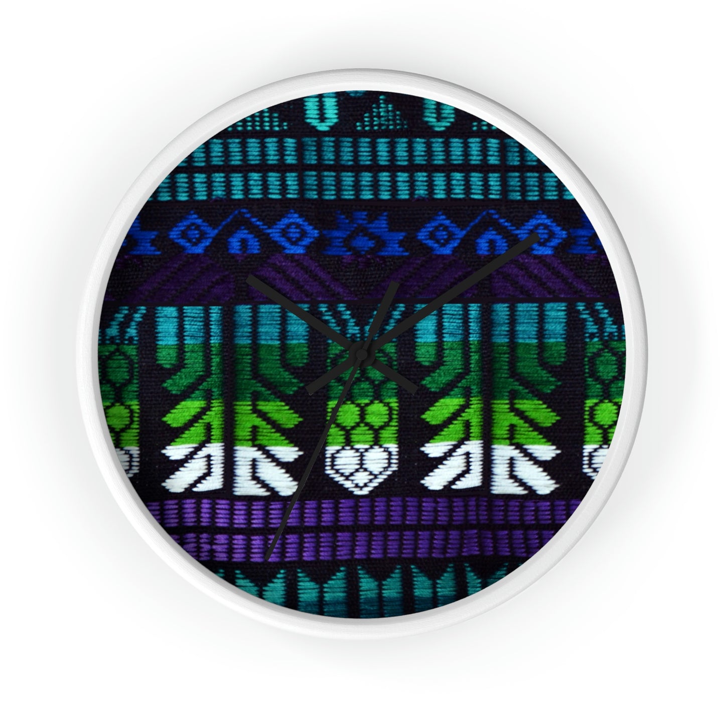 A Pack of Lies Fabric! Wall Clock