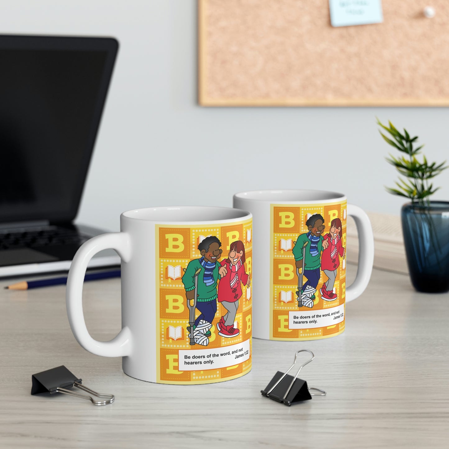 The Bible as Simple as ABC B Ceramic Mug 11oz