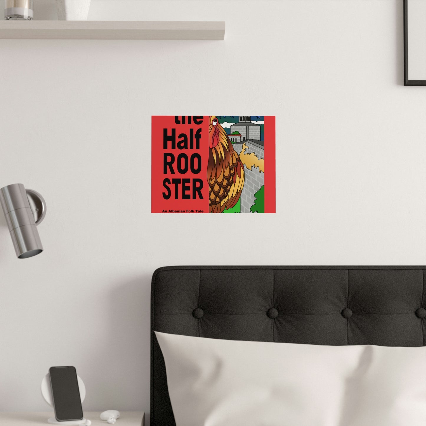The Half Rooster Satin Posters (210gsm)
