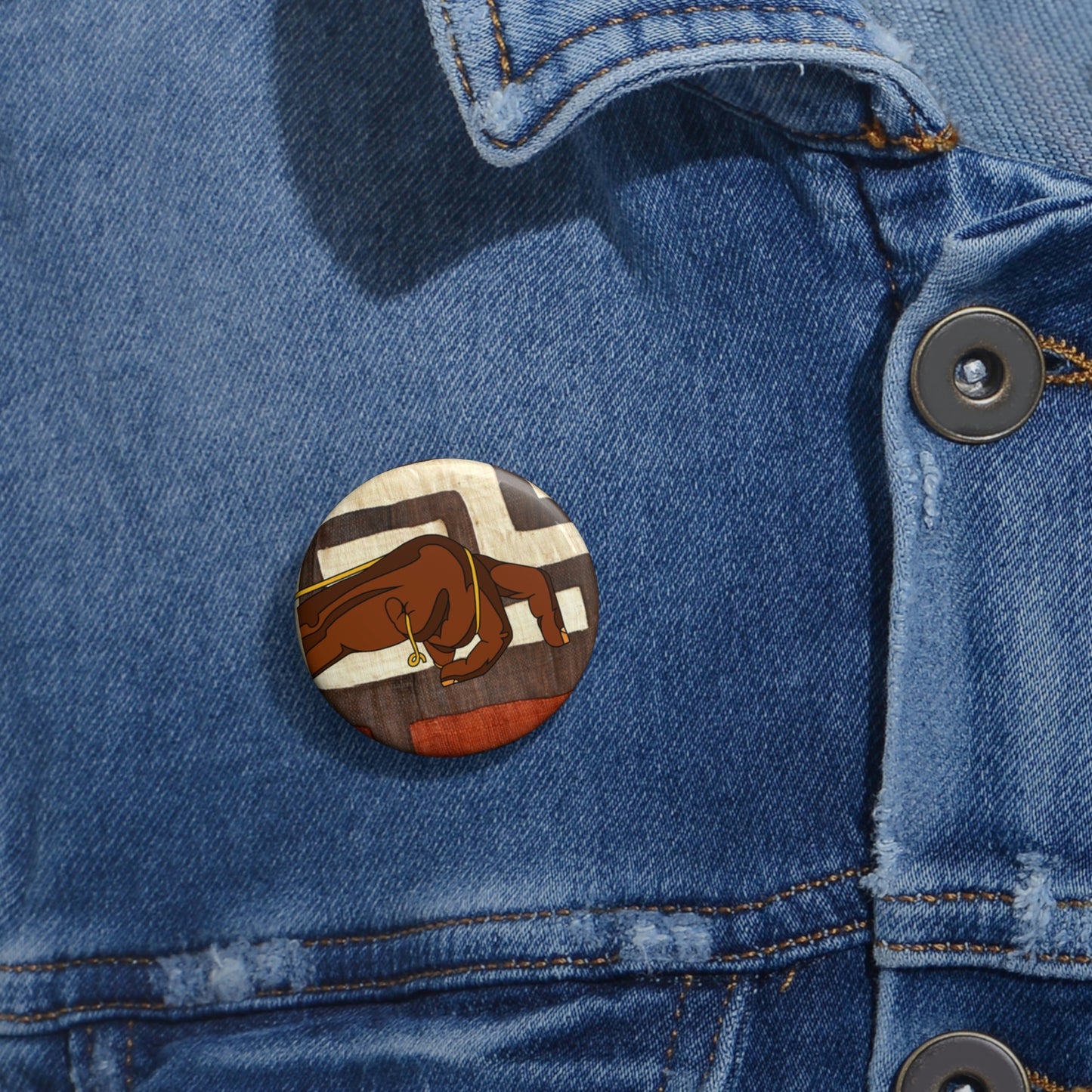 A Show of Hands!!! Custom Pin Buttons