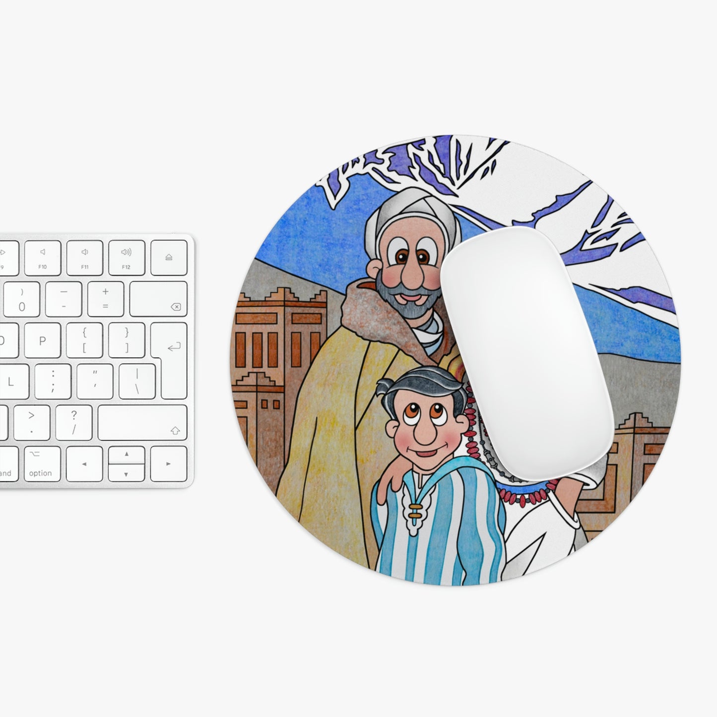 The Stone at the Door Mouse Pad