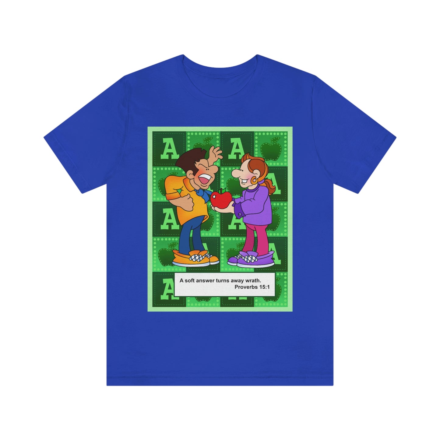 The Bible as Simple as ABC A Unisex Jersey Short Sleeve Tee