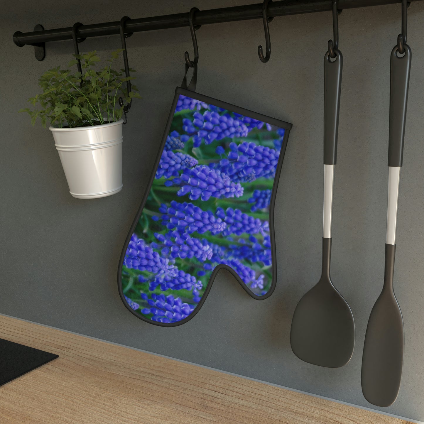 Flowers 10 Oven Glove