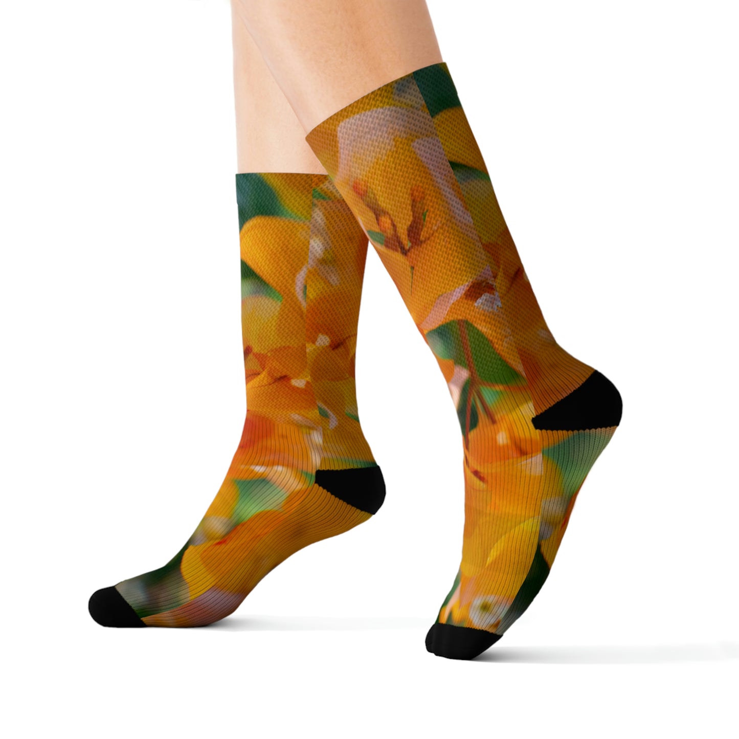 Flowers 21 Sublimation Socks