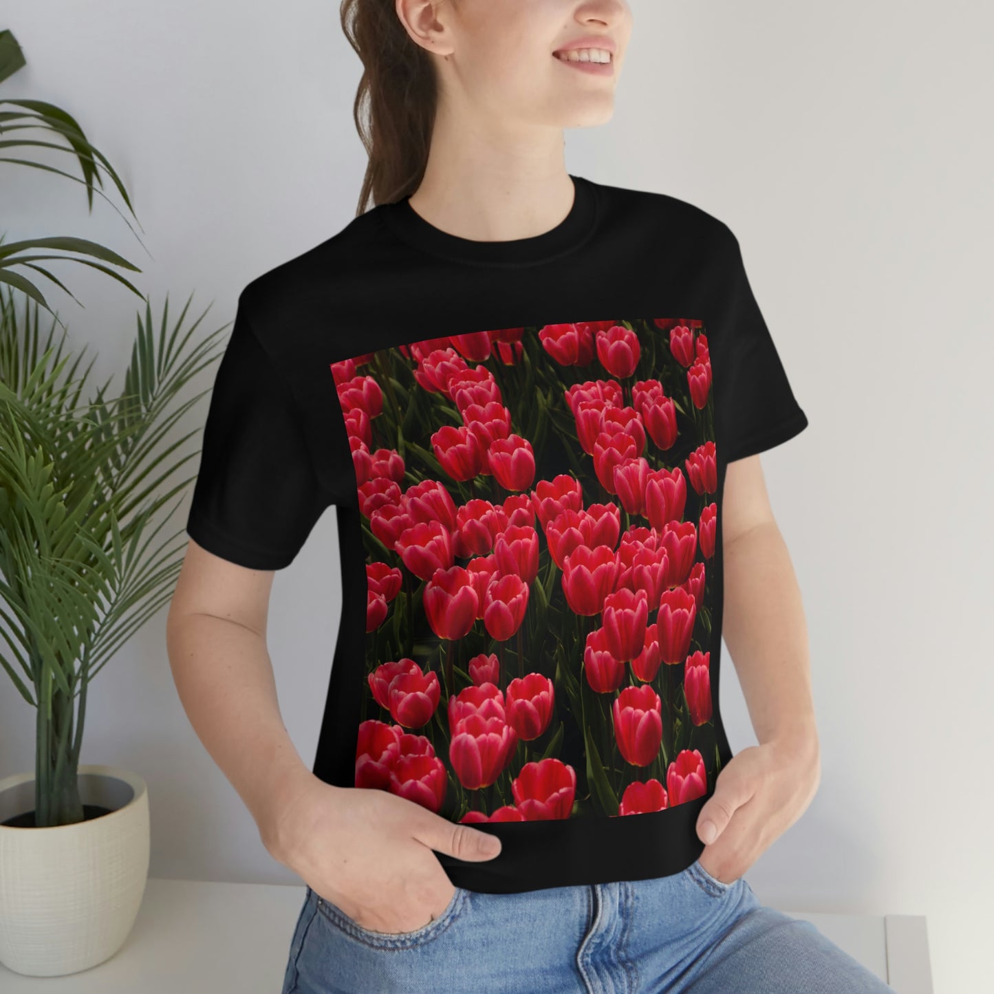 Flowers 24 Unisex Jersey Short Sleeve Tee