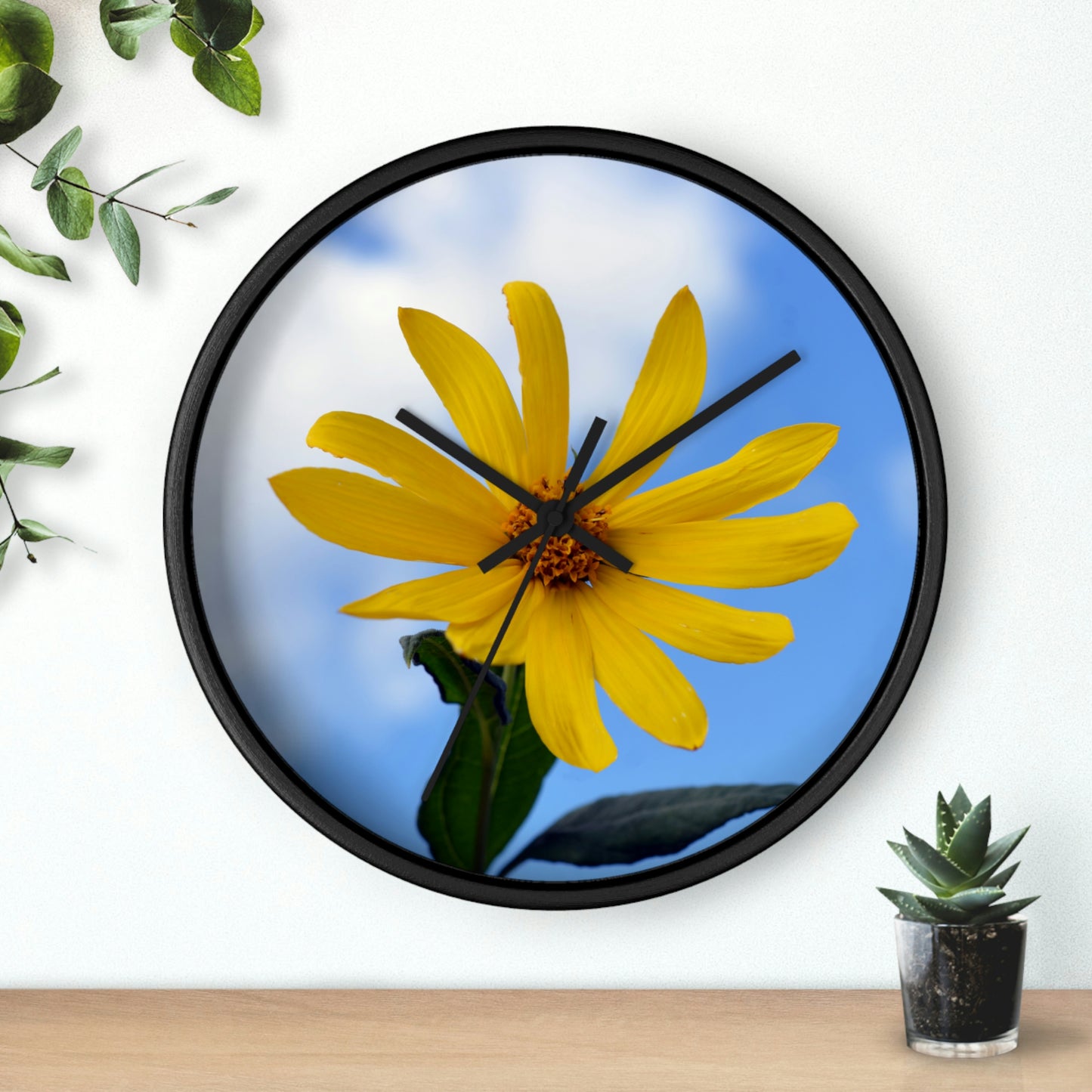 Flowers 32 Wall Clock