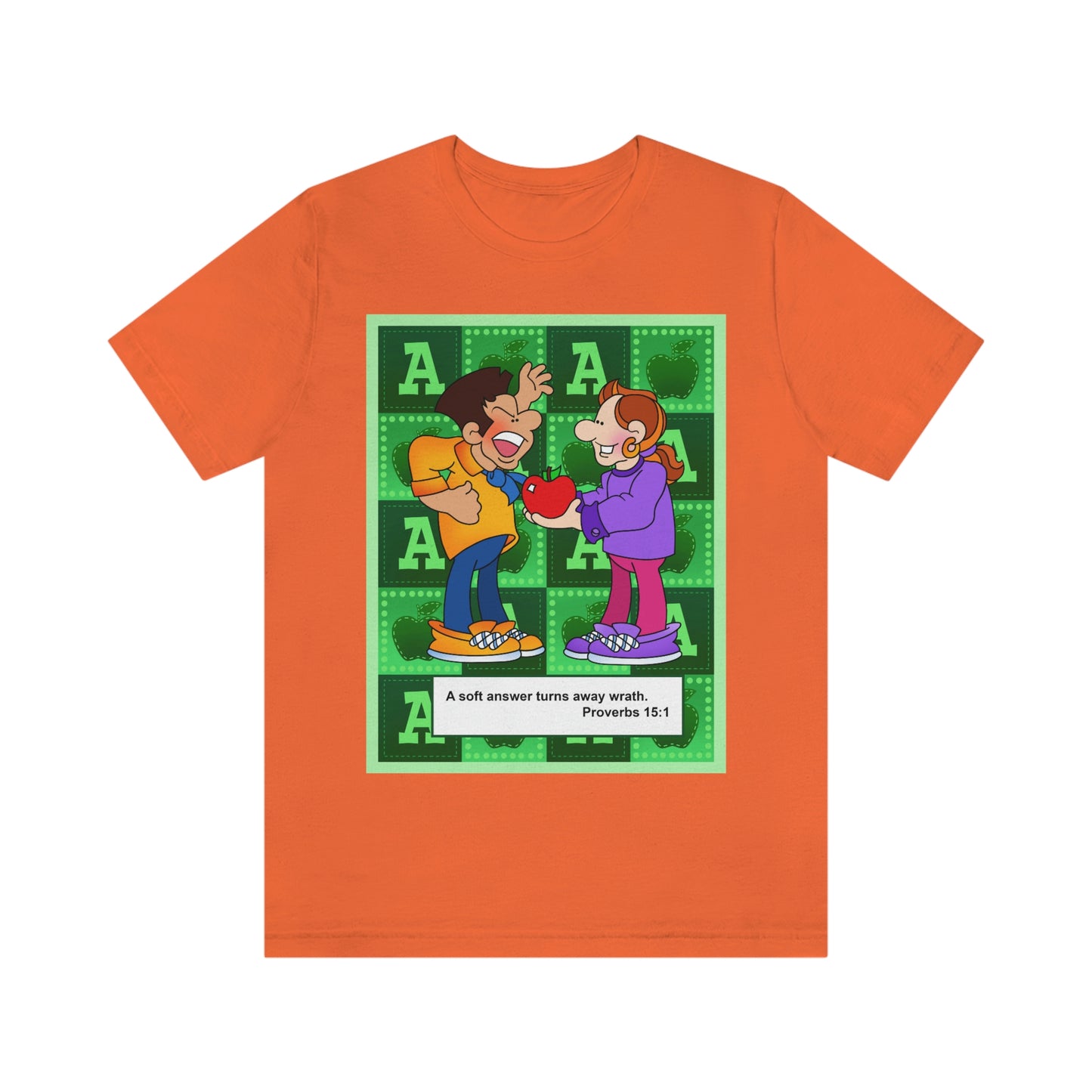 The Bible as Simple as ABC A Unisex Jersey Short Sleeve Tee