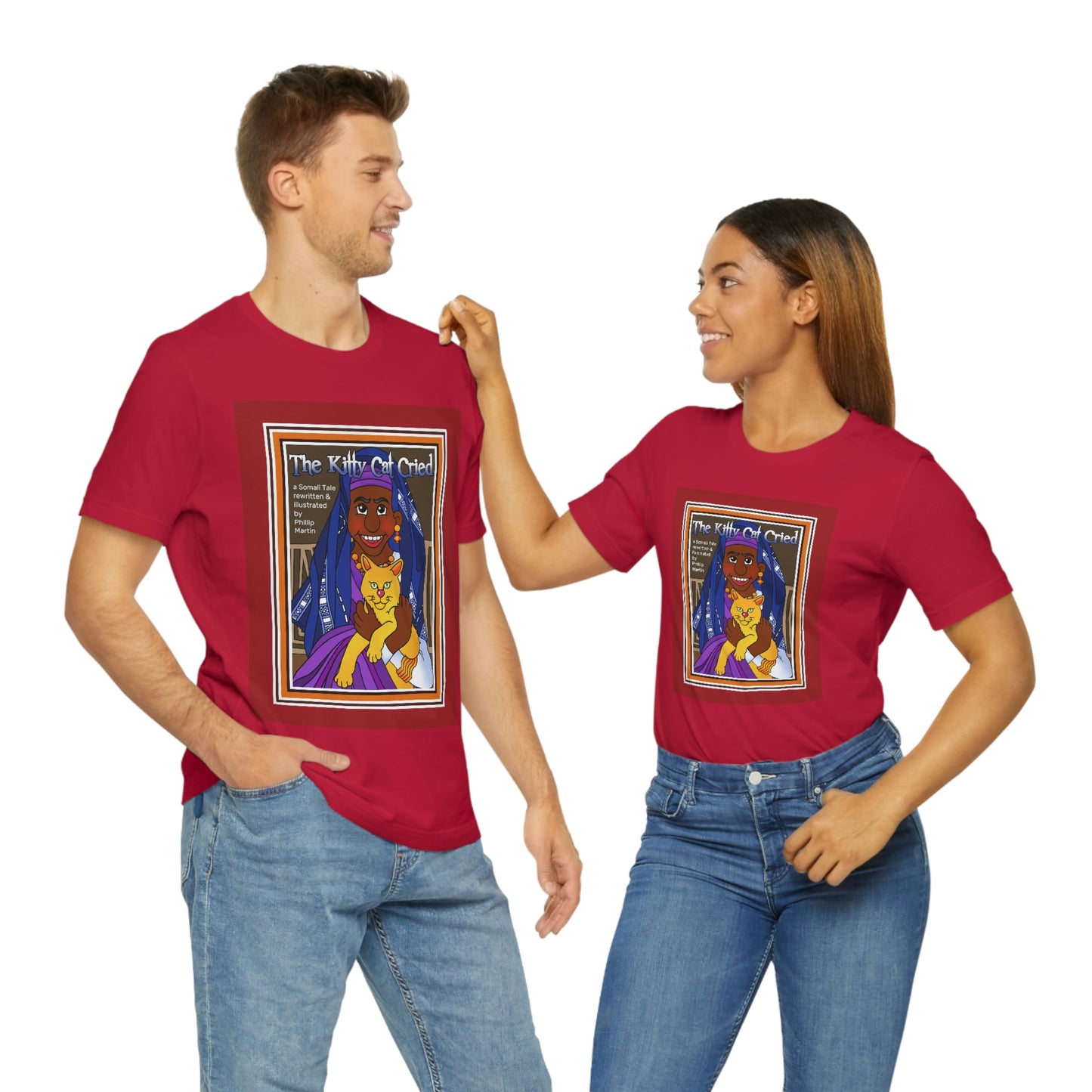 The Kitty Cat Cried Unisex Jersey Short Sleeve Tee
