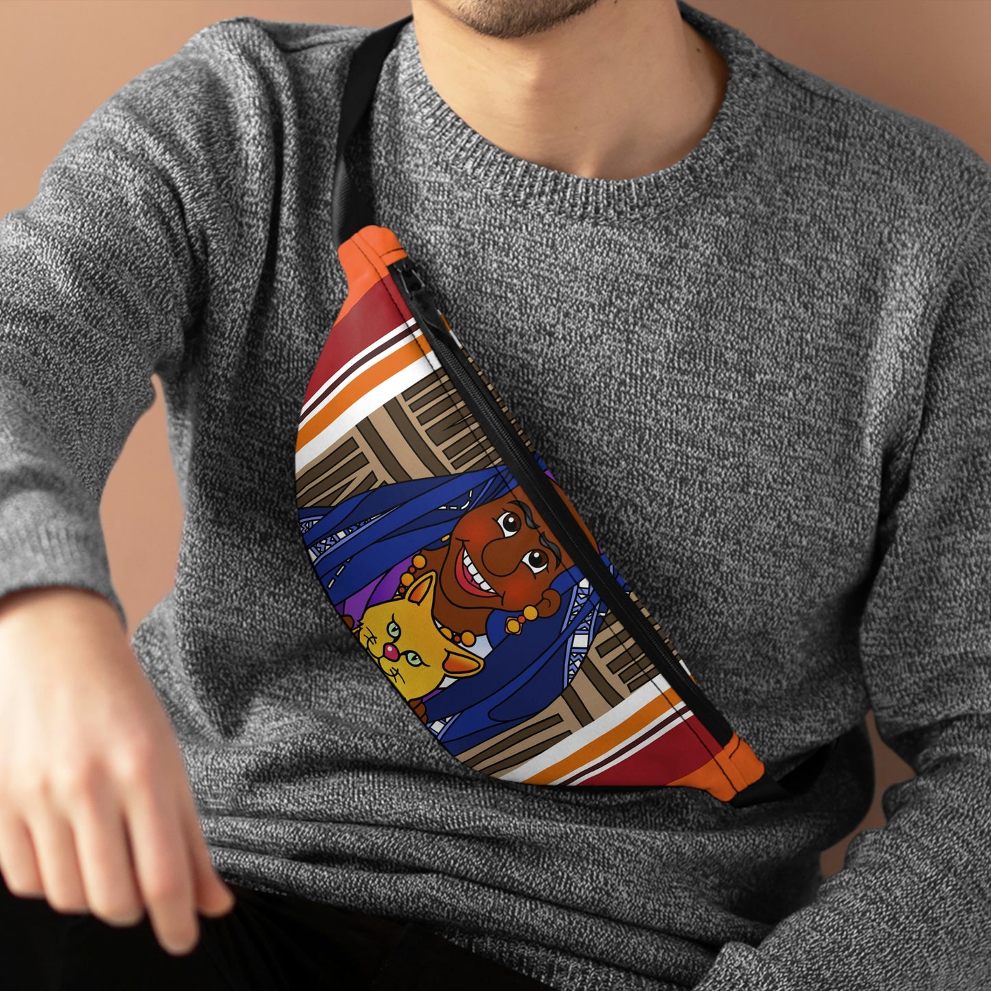 The Kitty Cat Cried Fanny Pack