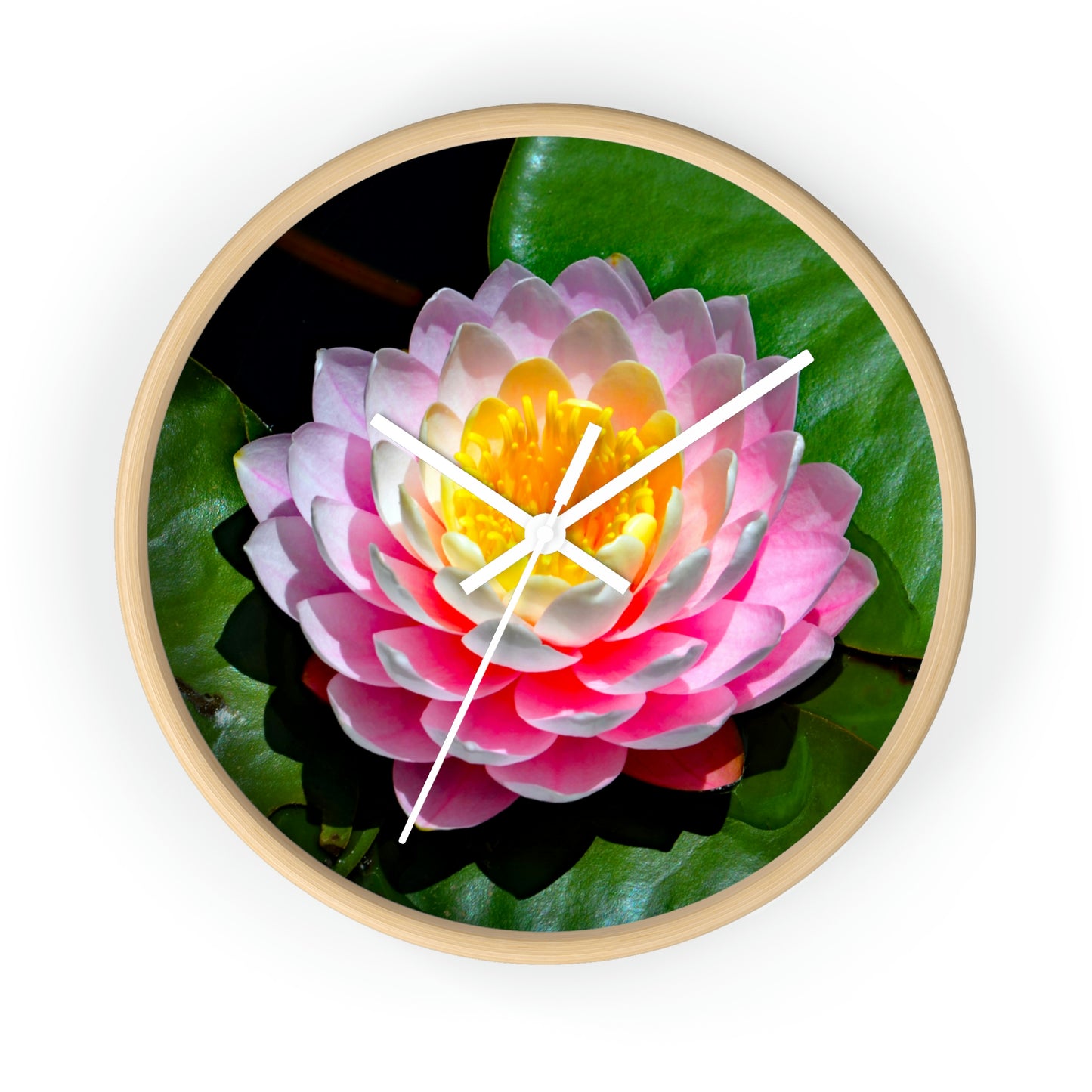Flowers 25 Wall Clock